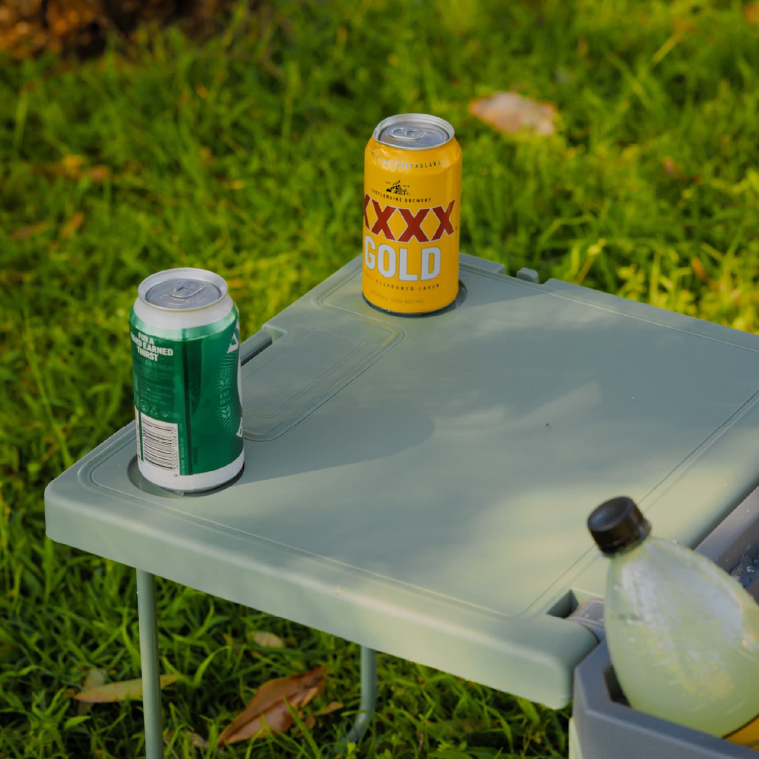 Cooler Box With Table and Chair