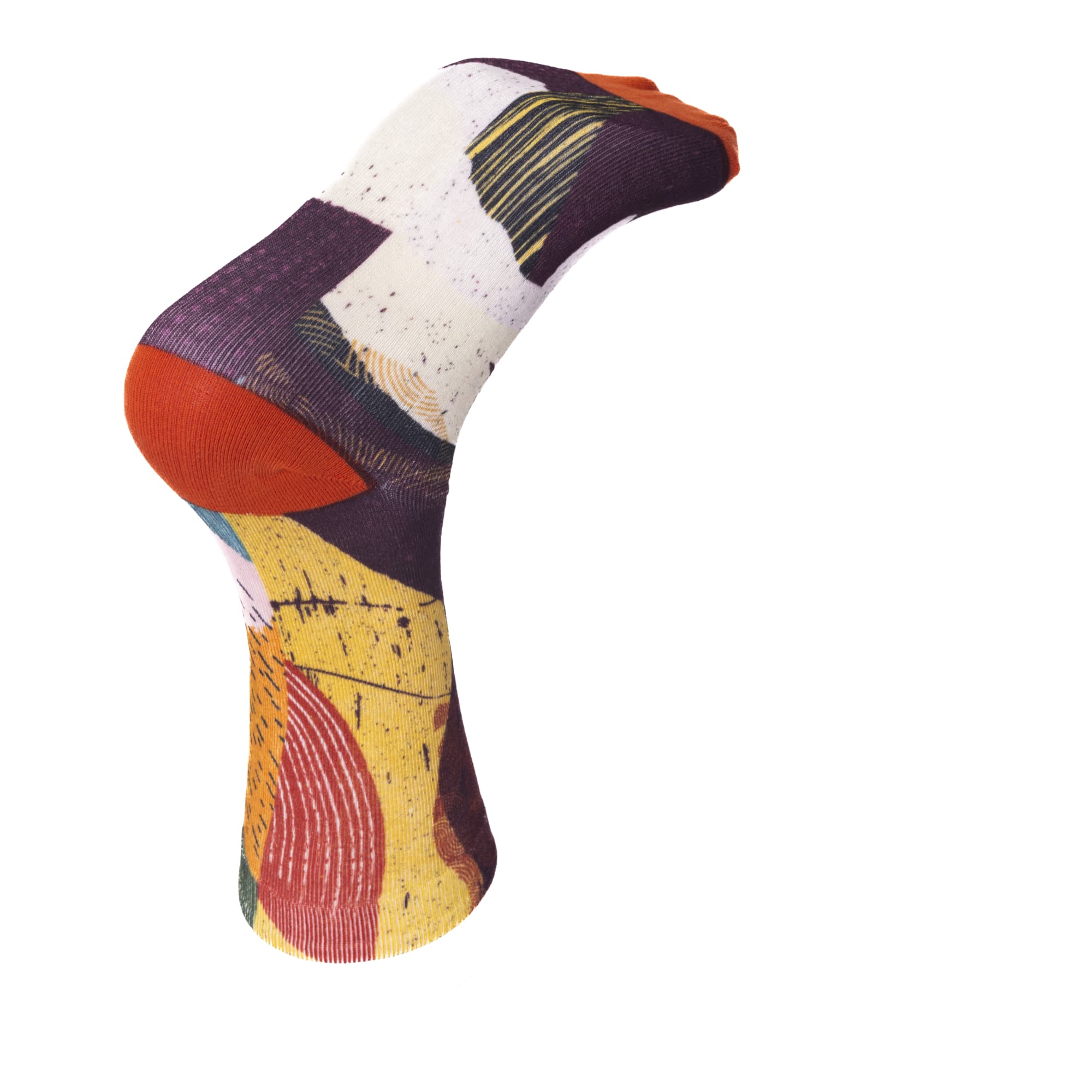 Snazzy Crew Sublimated Socks