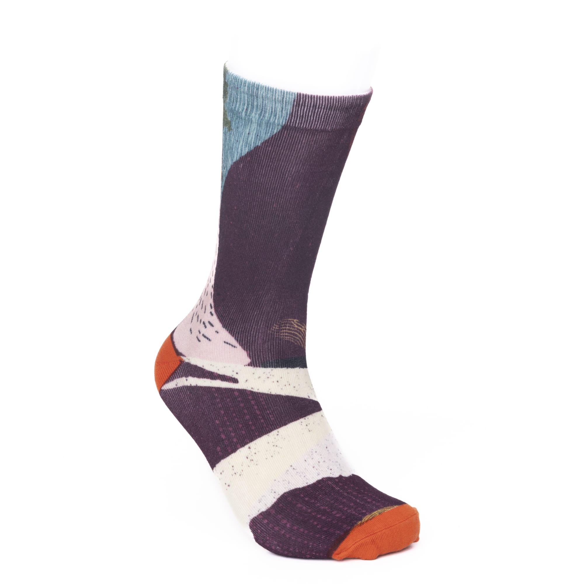 Snazzy Crew Sublimated Socks