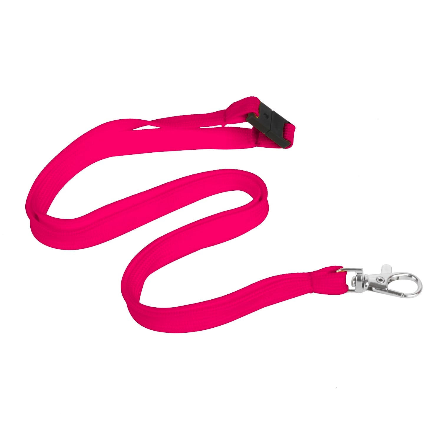 Bootlace Lanyard 12mm Wide With Swivel Clip
