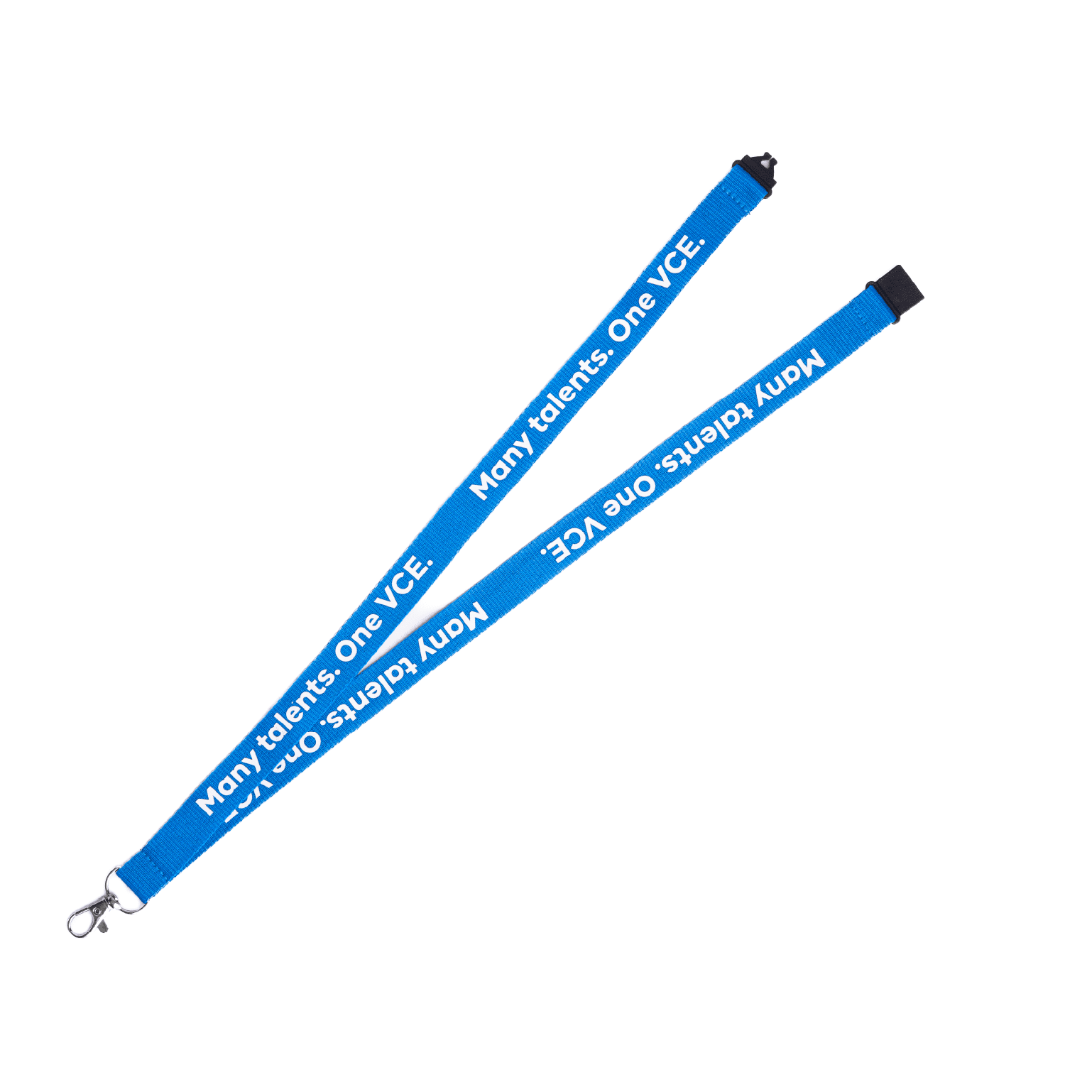 Flat Ribbed Lanyard 20mm Wide With Swivel Clip