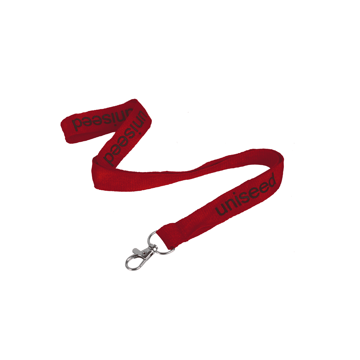 Flat Ribbed Lanyard 15mm Wide With Swivel Clip