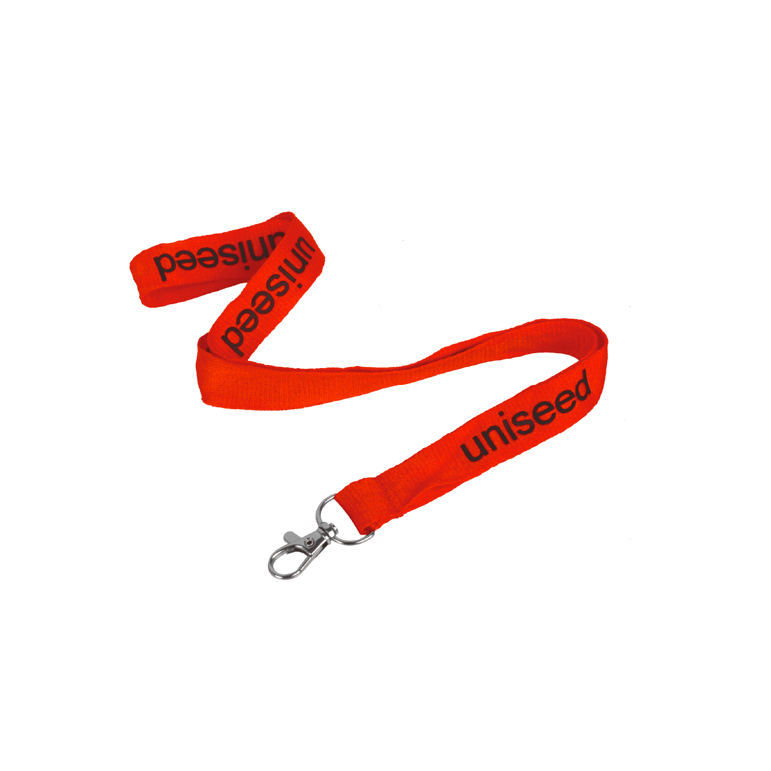 Flat Ribbed Lanyard 15mm Wide With Swivel Clip