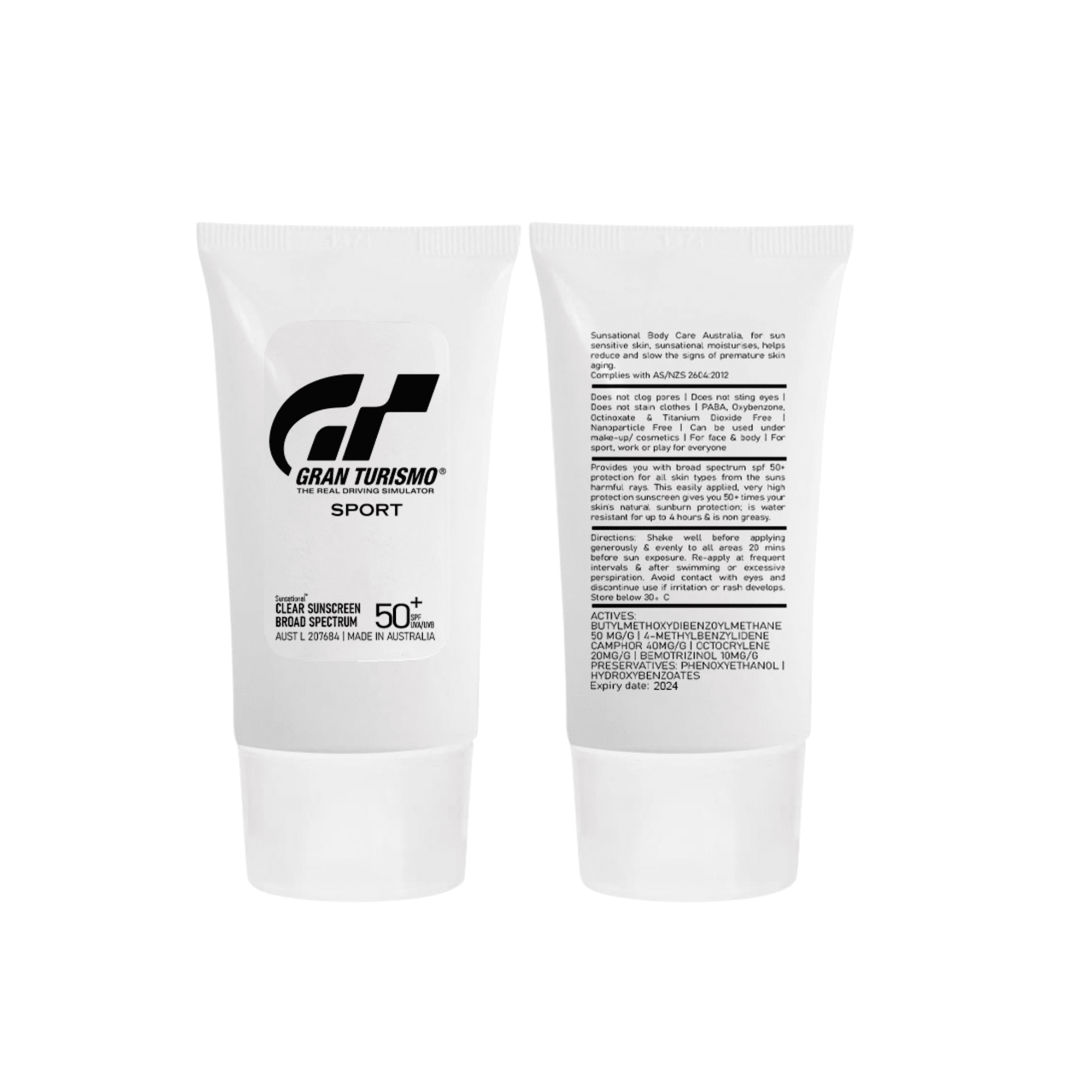 50Ml Spf50 Sunscreen Lotion Tube