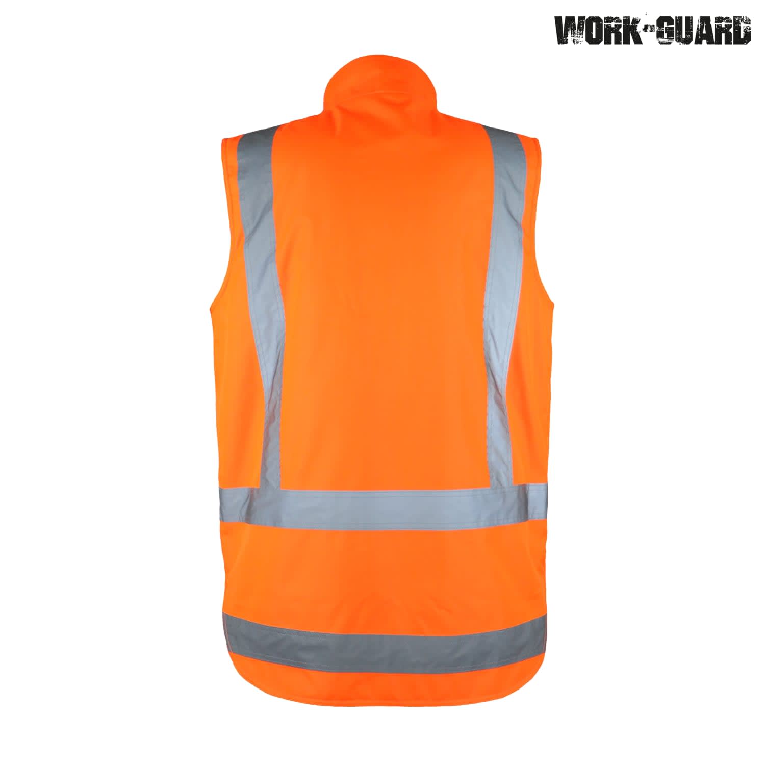 Reversible Fleece Lined Safety Vest Day/Night