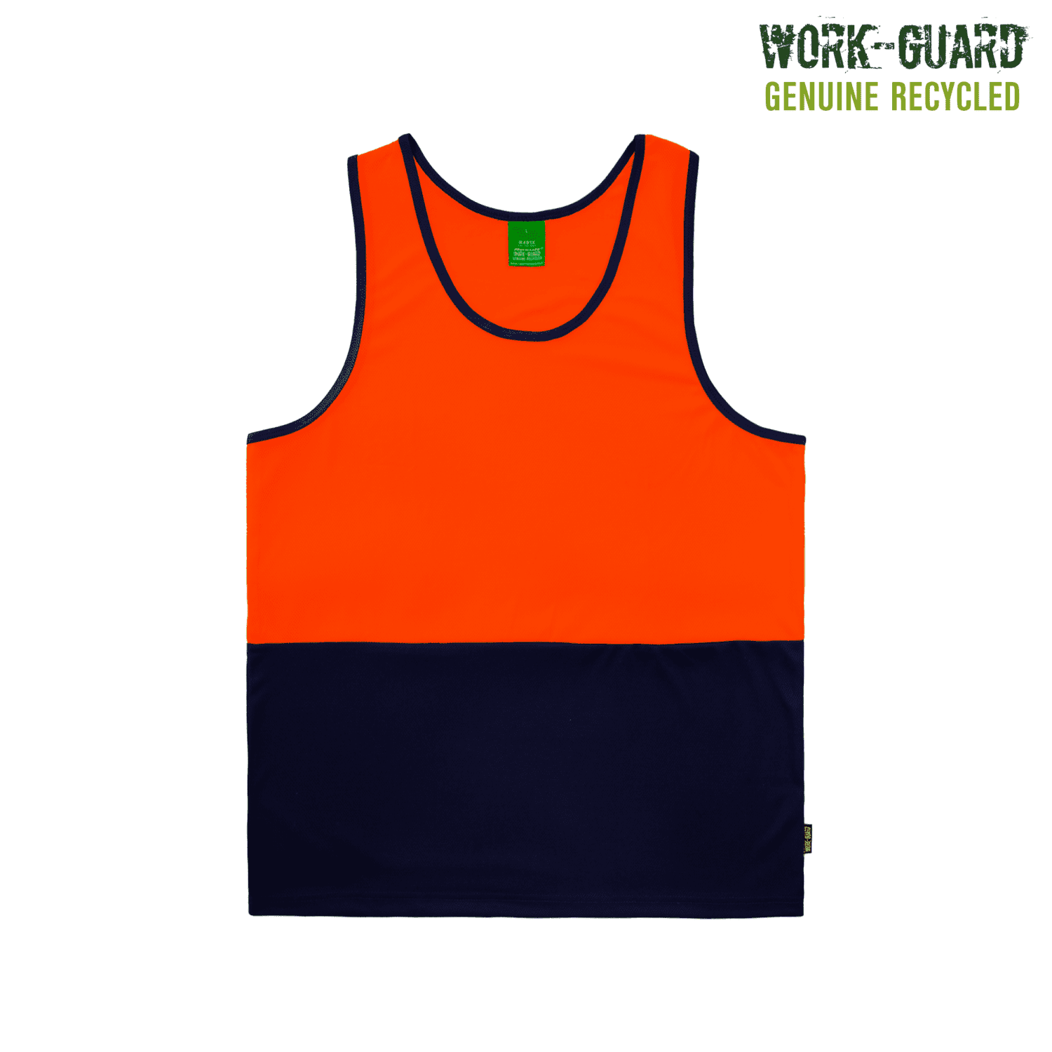 Work-Guard Recycled Hi Vis Singlet