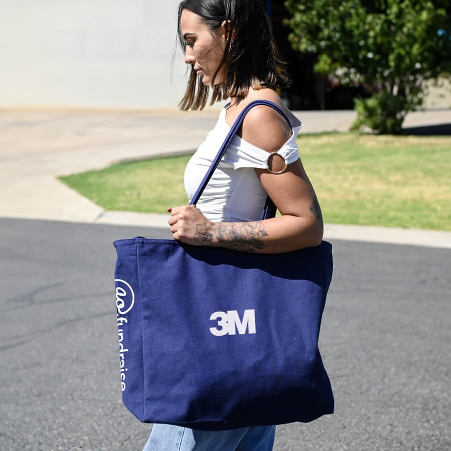 Lamar Recycled Large Tote Bag