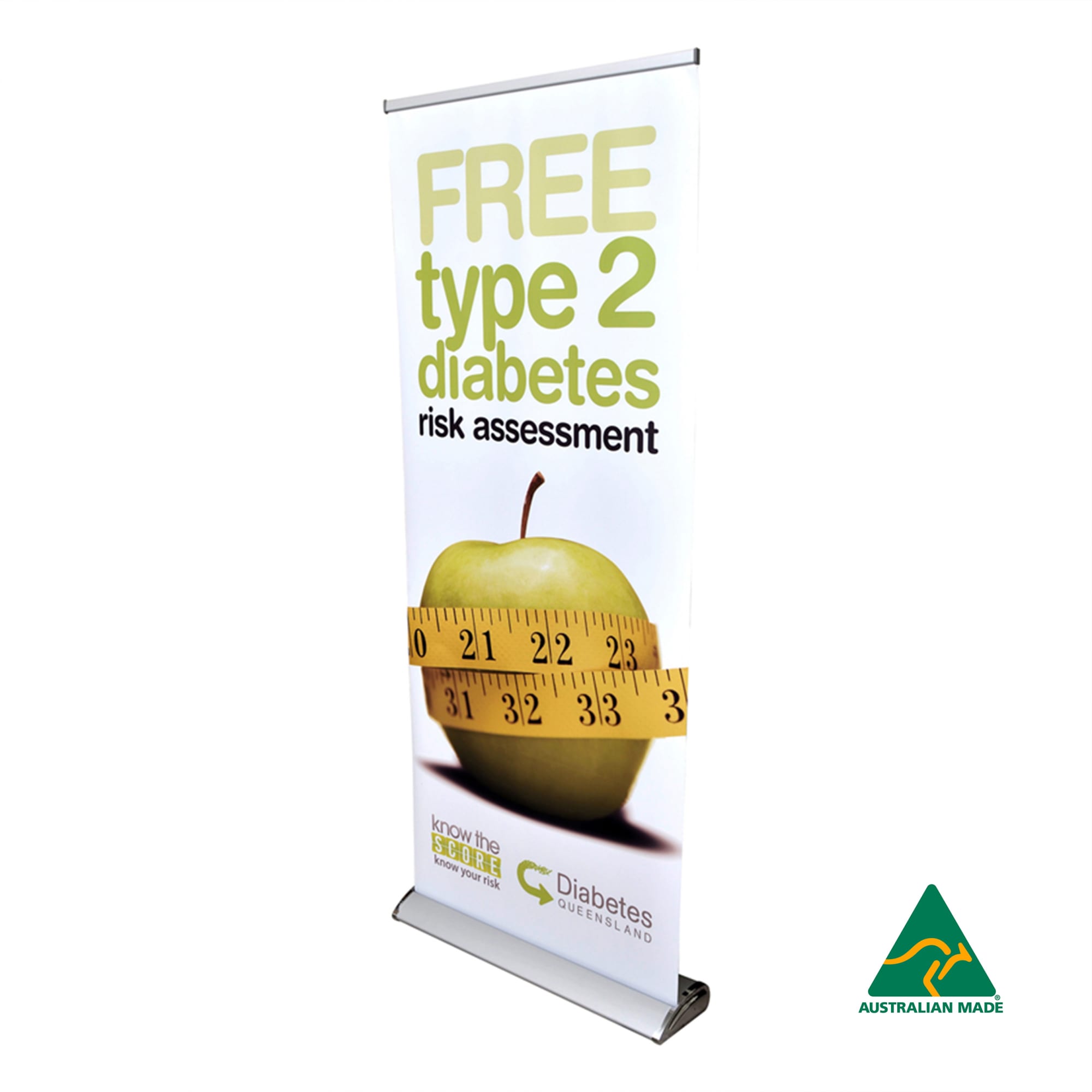 Deluxe 850mm Roll Up Banner