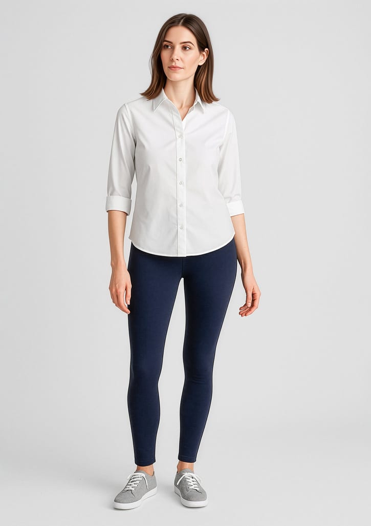 Womens Scuba Ponte High-rise Pull-on Corporate Legging