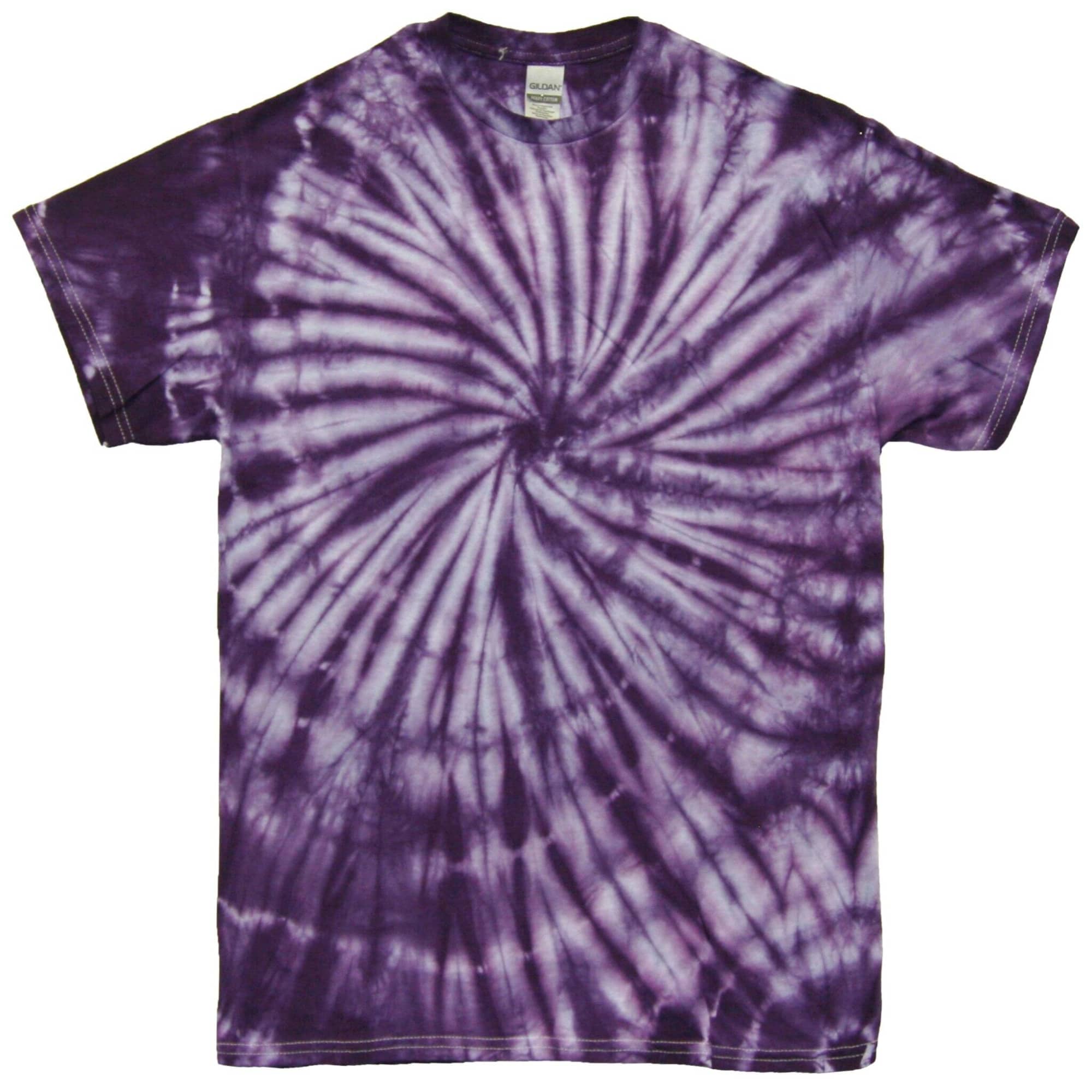 One Colour Web Tie Dye T-Shirt