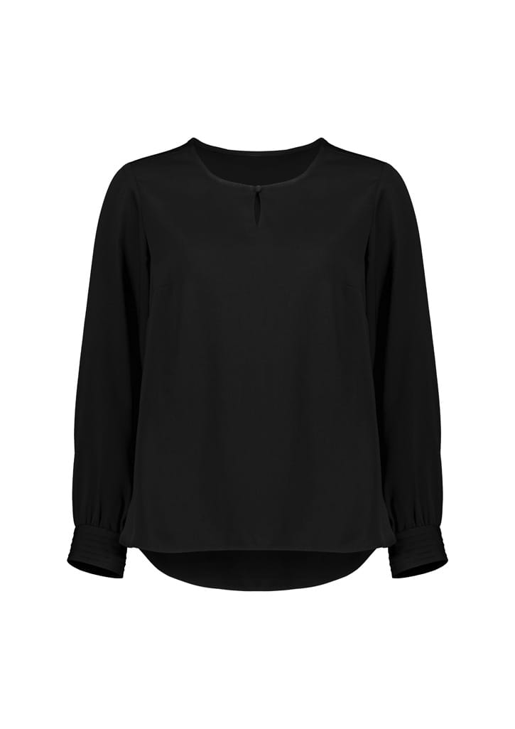 Womens Evelyn Long Sleeve Blouse