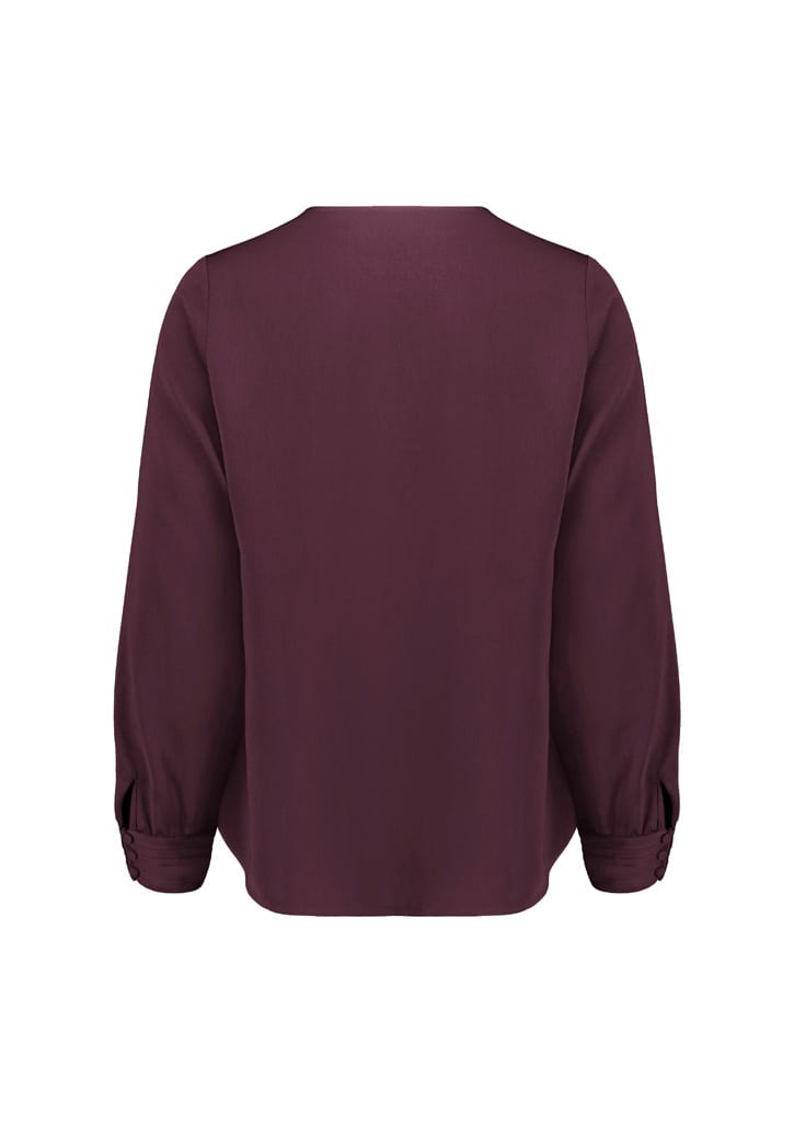 Womens Evelyn Long Sleeve Blouse