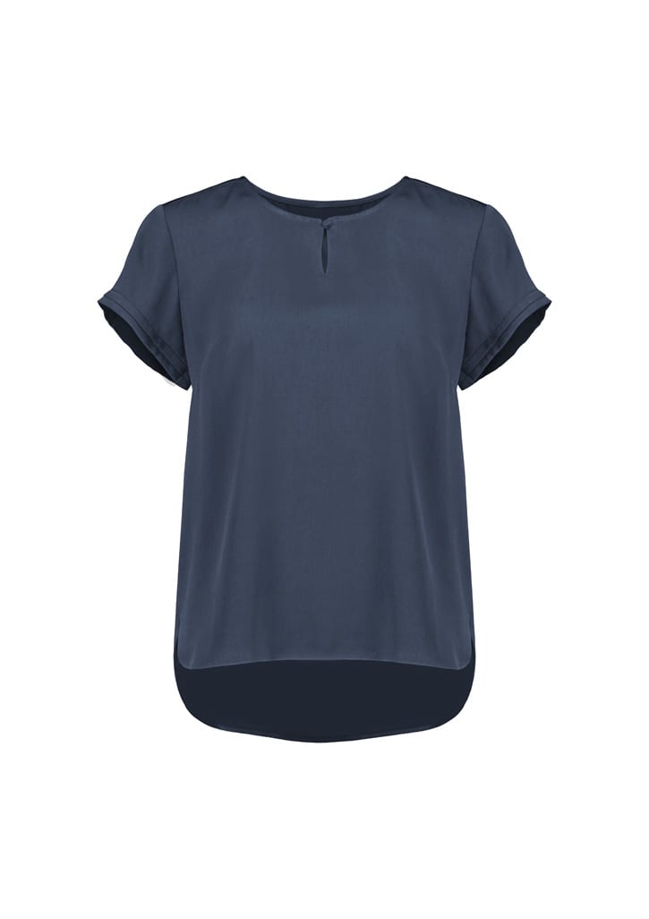 Womens Evelyn Short Sleeve Blouse