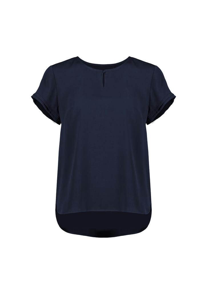 Womens Evelyn Short Sleeve Blouse
