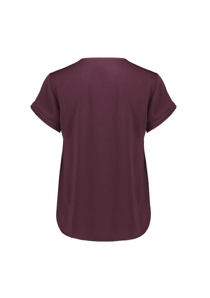 Womens Evelyn Short Sleeve Blouse