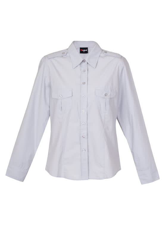 Womens Military Long Sleeve Shirt