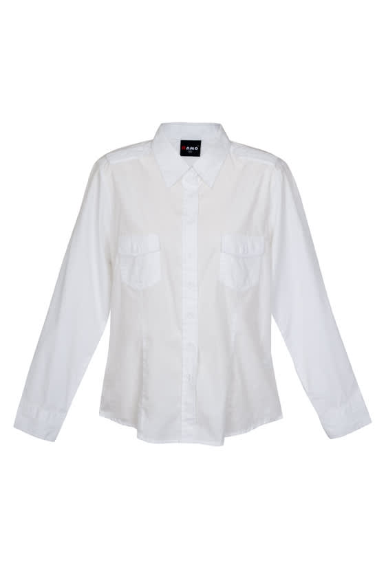 Womens Military Long Sleeve Shirt