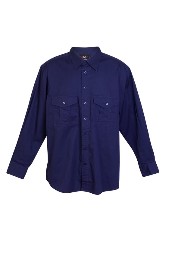 Cotton Drill Work long Sleeve Shirt