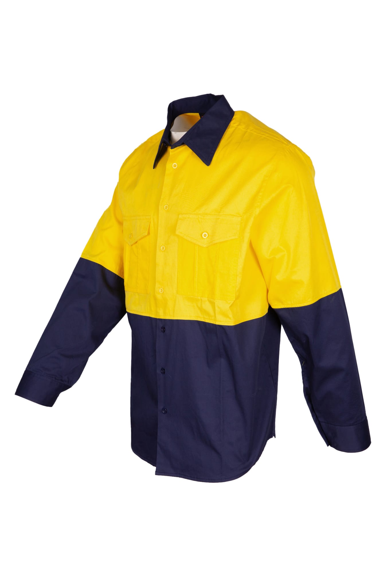 100% Combed Cotton Drill Long Sleeve Shirts