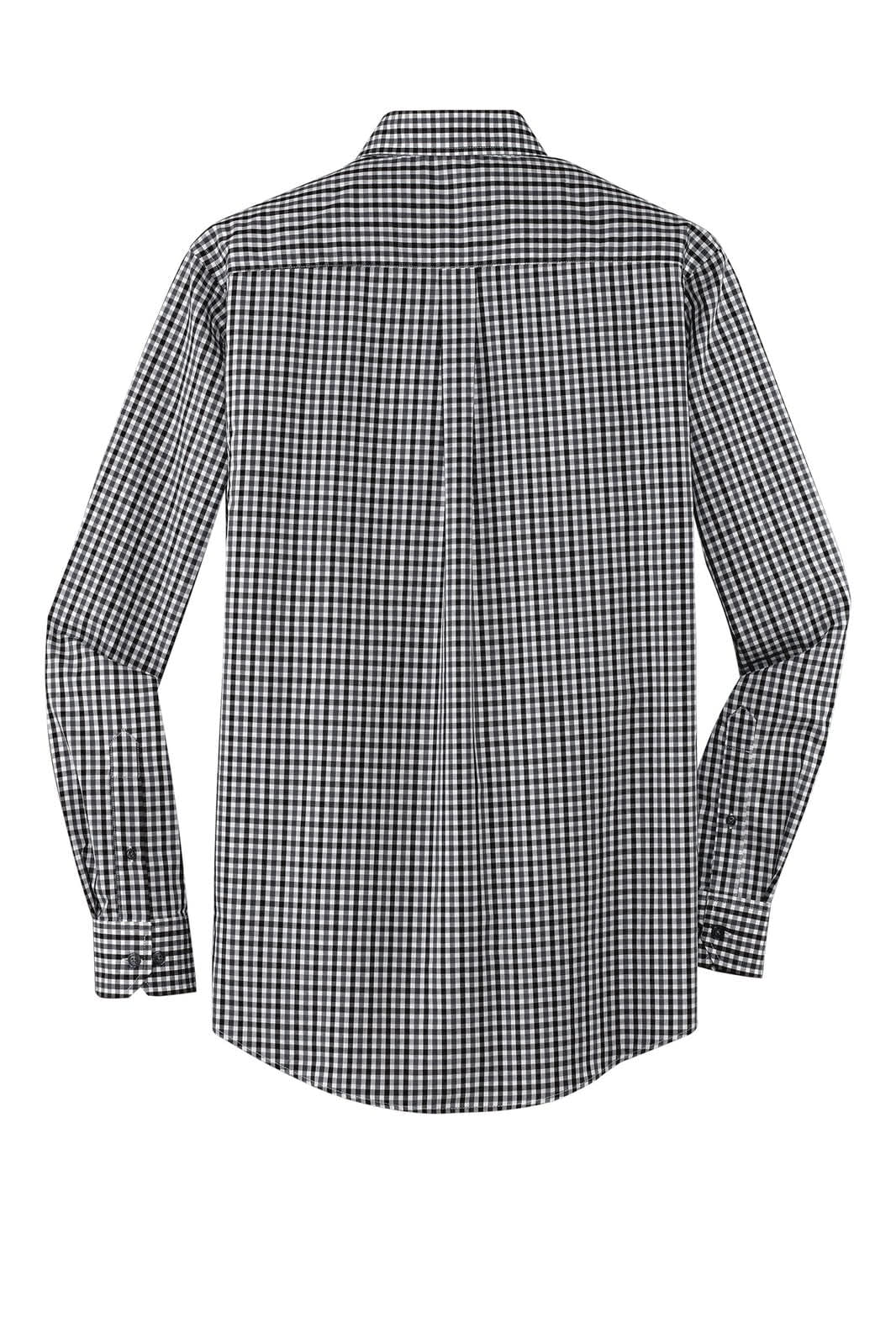 Port Authority Long Sleeve Gingham Easy Care Shirt