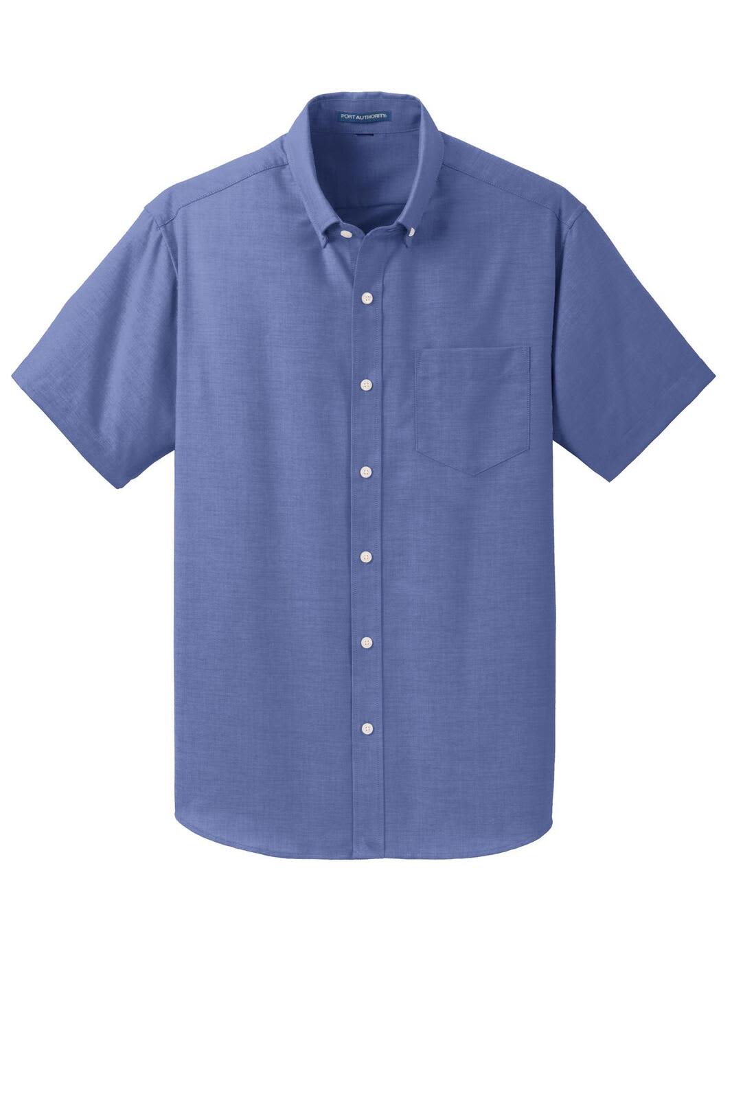 Port Authority Short Sleeve SuperPro Oxford Shirt
