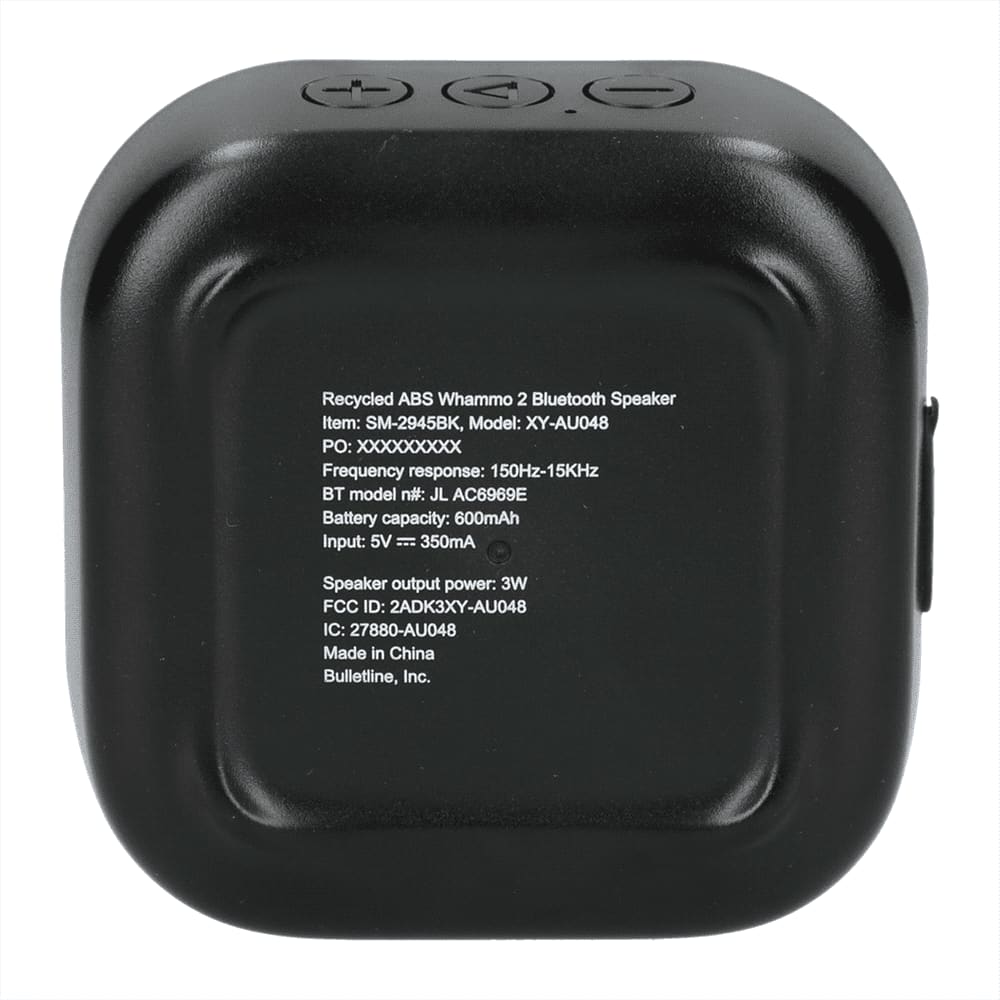 Recycled ABS Whammo 2 Bluetooth Speaker