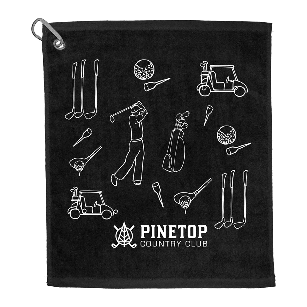 15" X 18" Terry Golf Towel