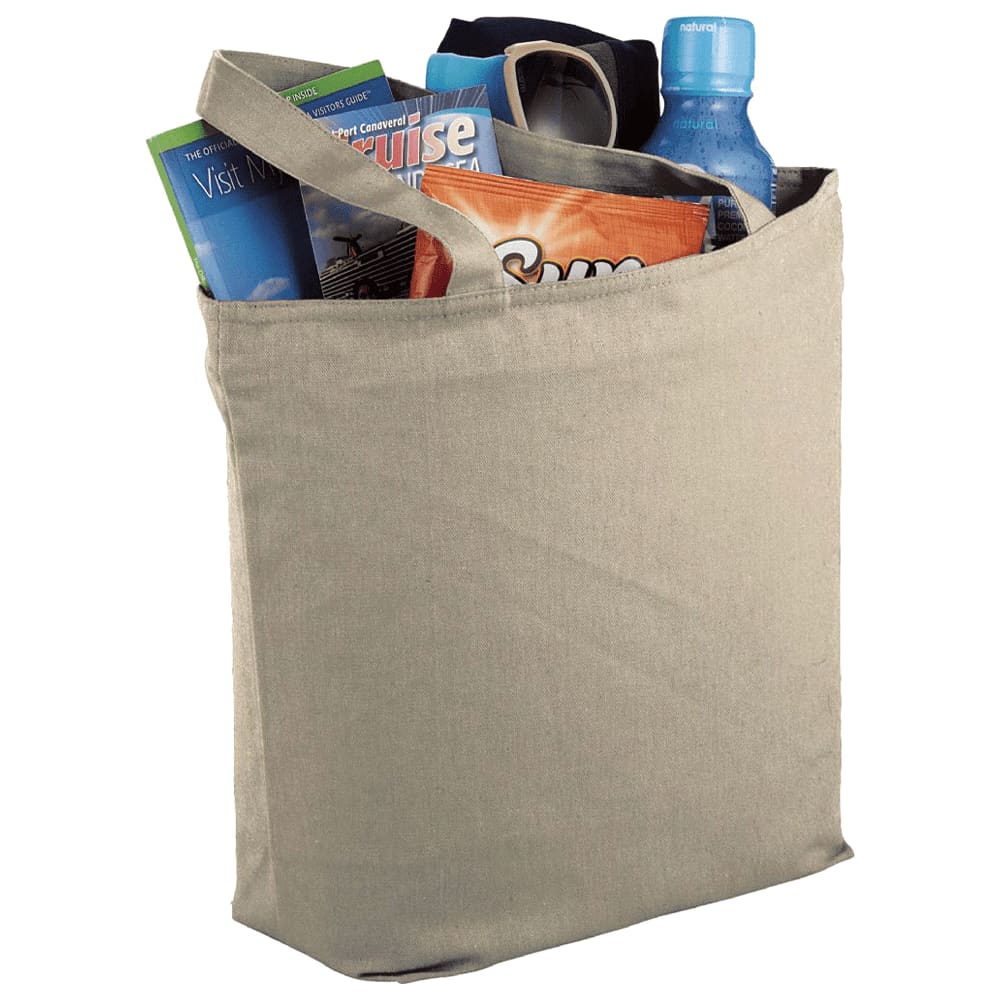 Cotton Maine Zippered Tote 15L