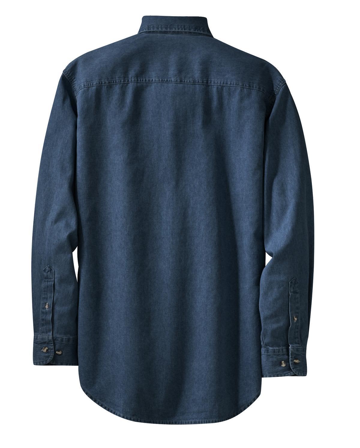 Port & Company - Long Sleeve Value Denim Shirt