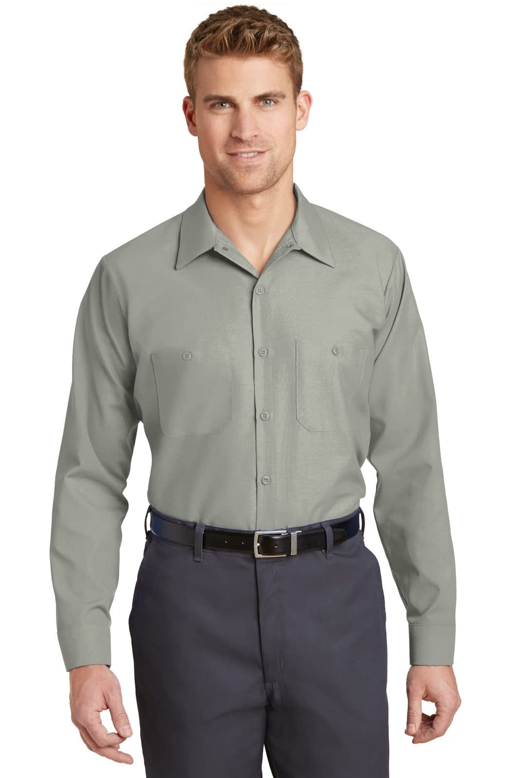 Red Kap - Long Sleeve Industrial Work Shirt