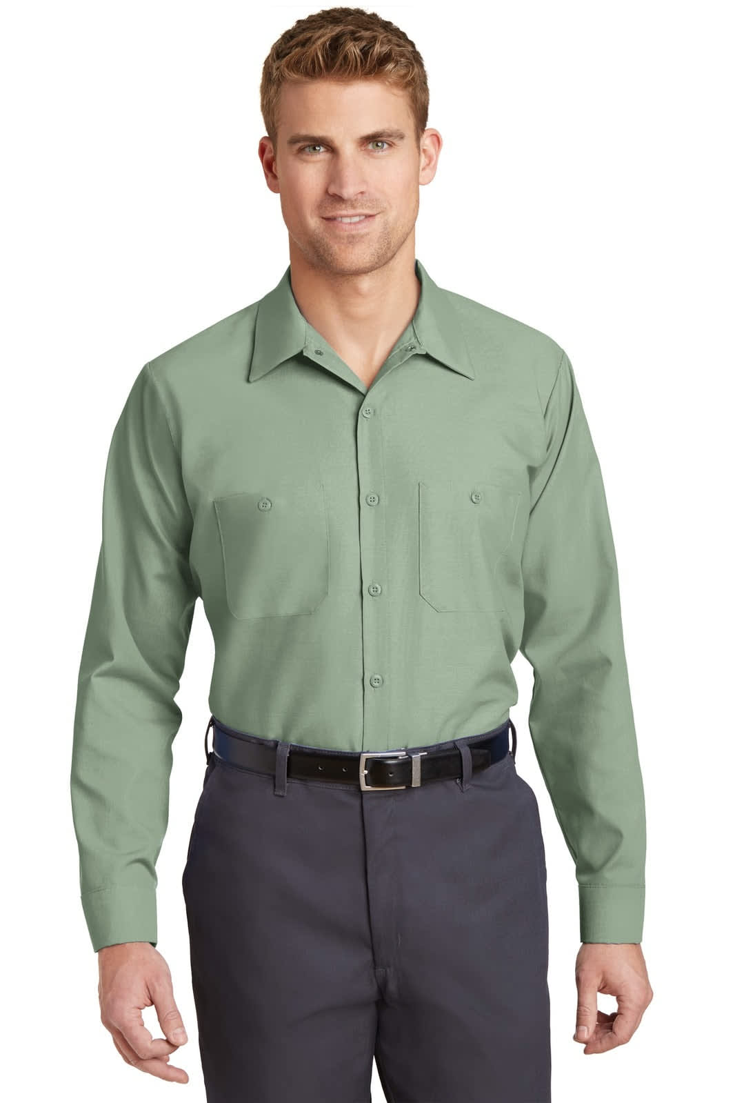 Red Kap - Long Sleeve Industrial Work Shirt