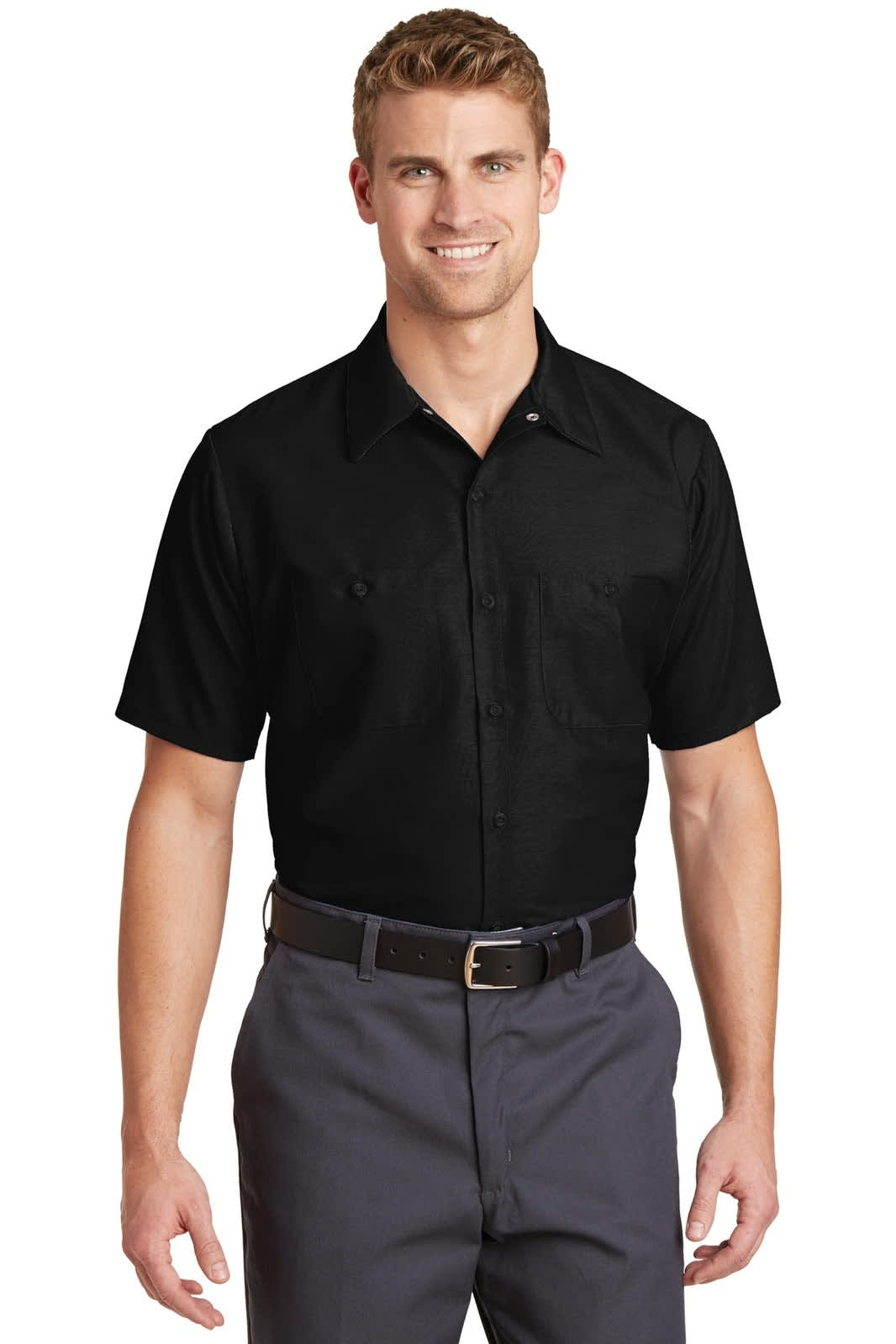 Red Kap - Short Sleeve Industrial Work Shirt