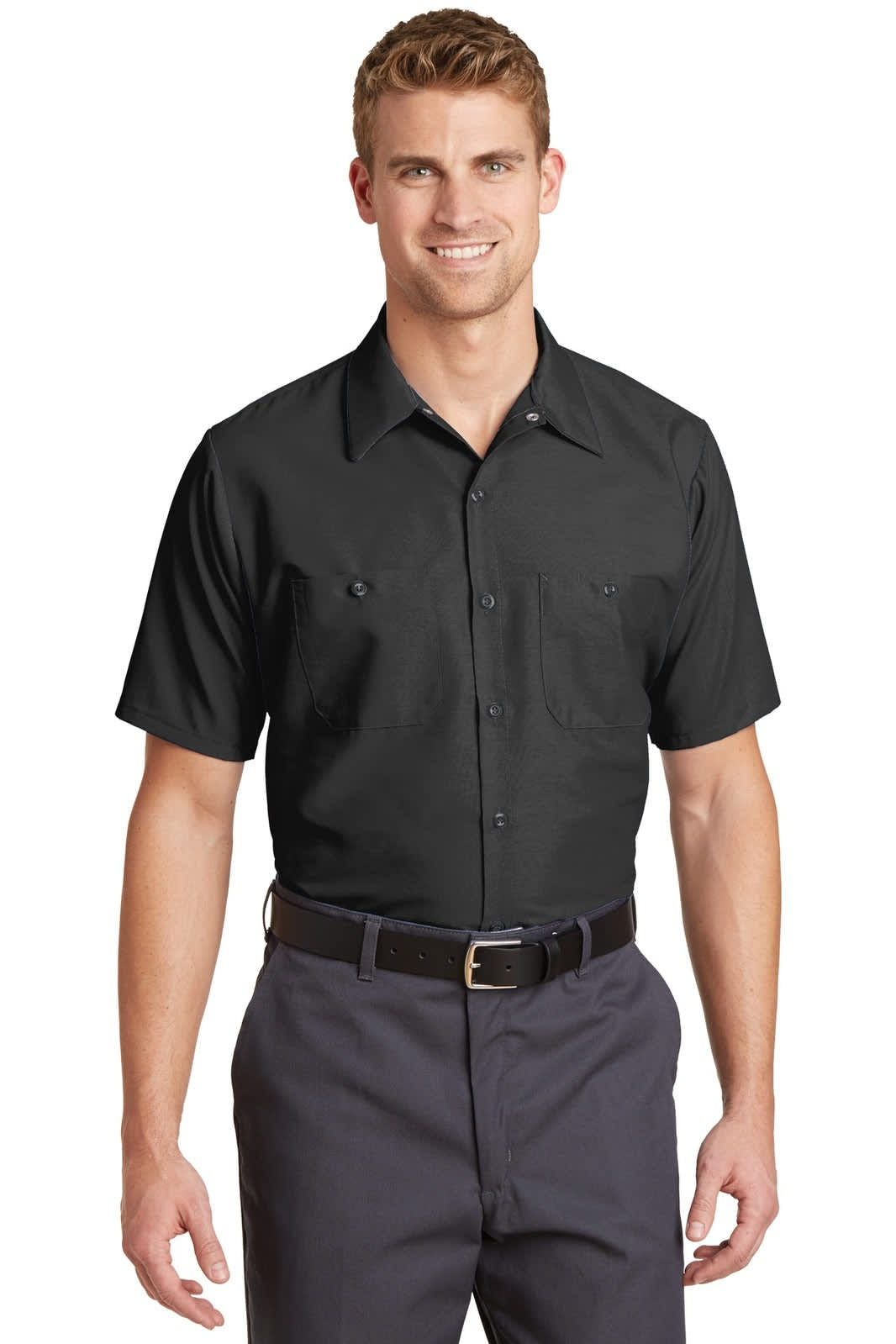 Red Kap - Short Sleeve Industrial Work Shirt