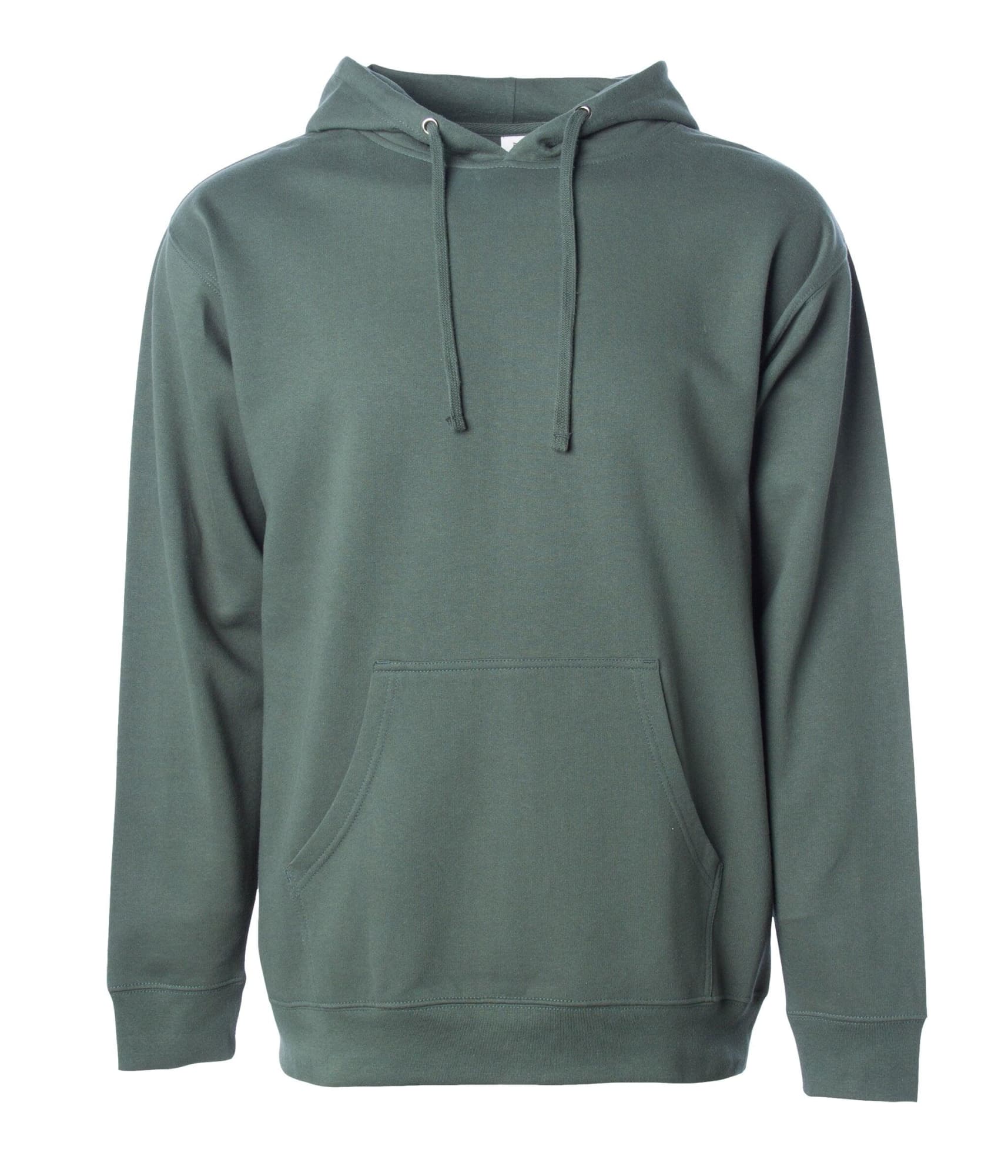 Mens Midweight Pullover Hood