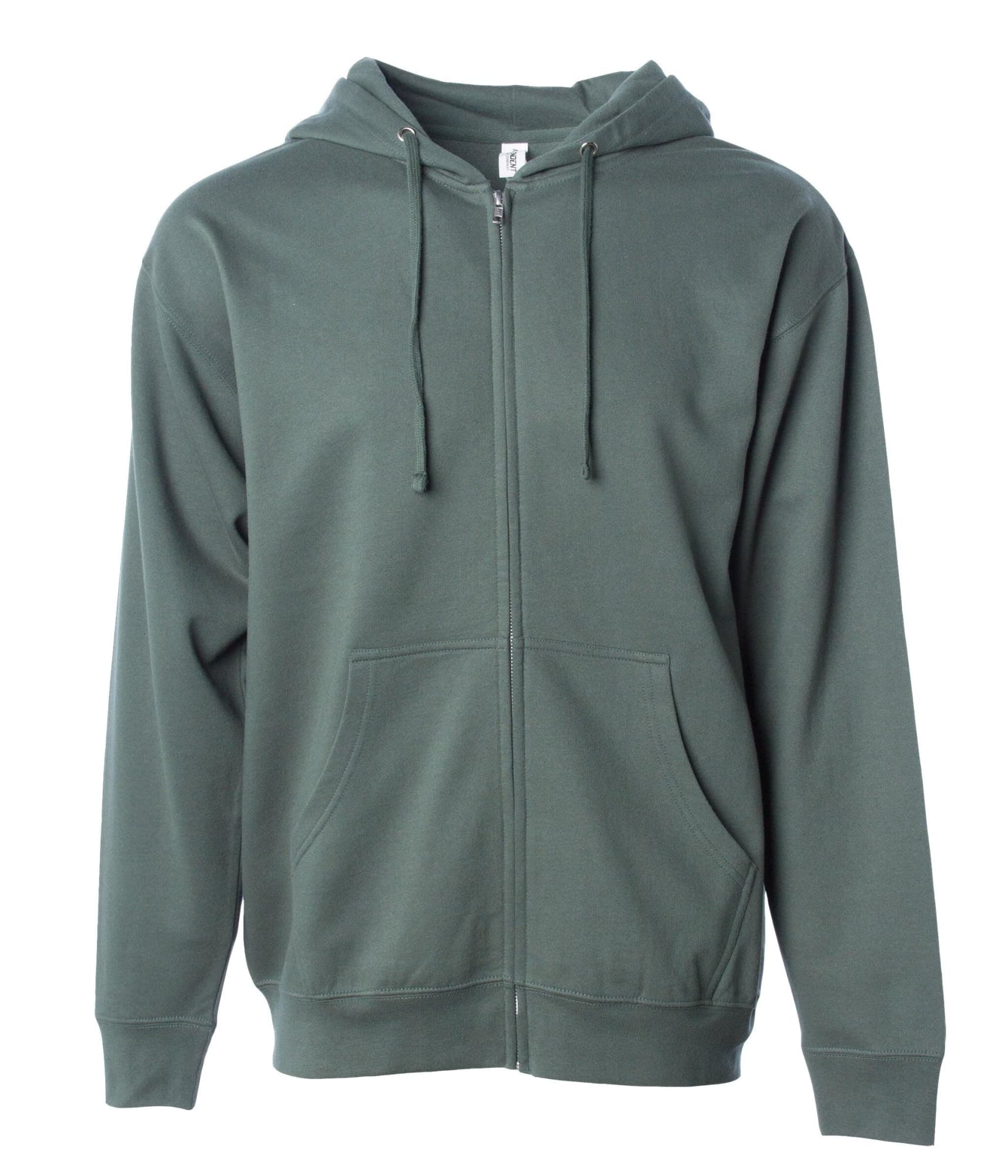 Mens Midweight Zip Hood