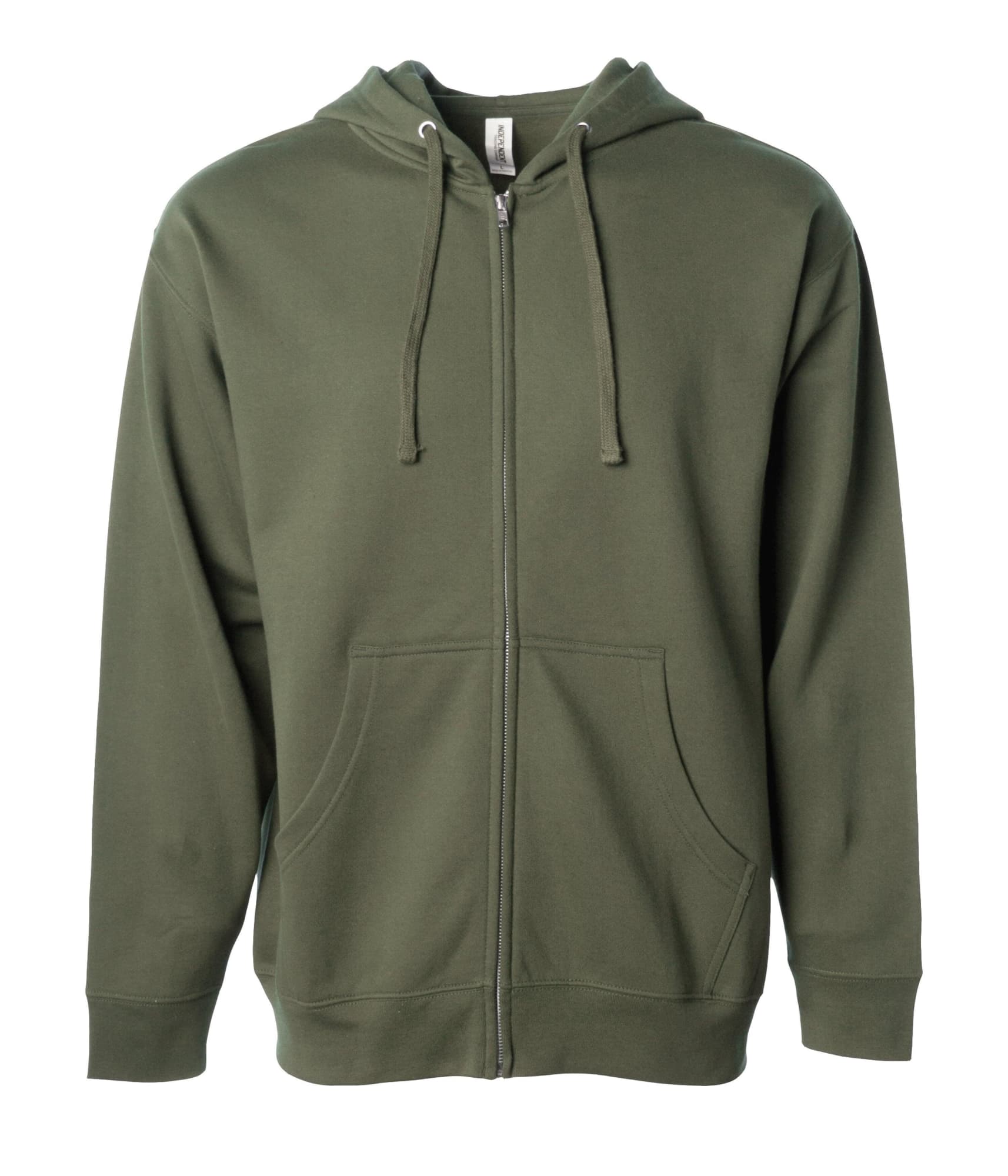 Mens Midweight Zip Hood