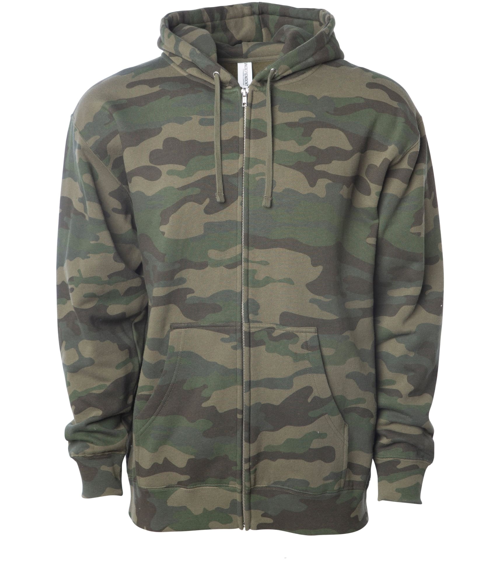 Mens Midweight Zip Hood