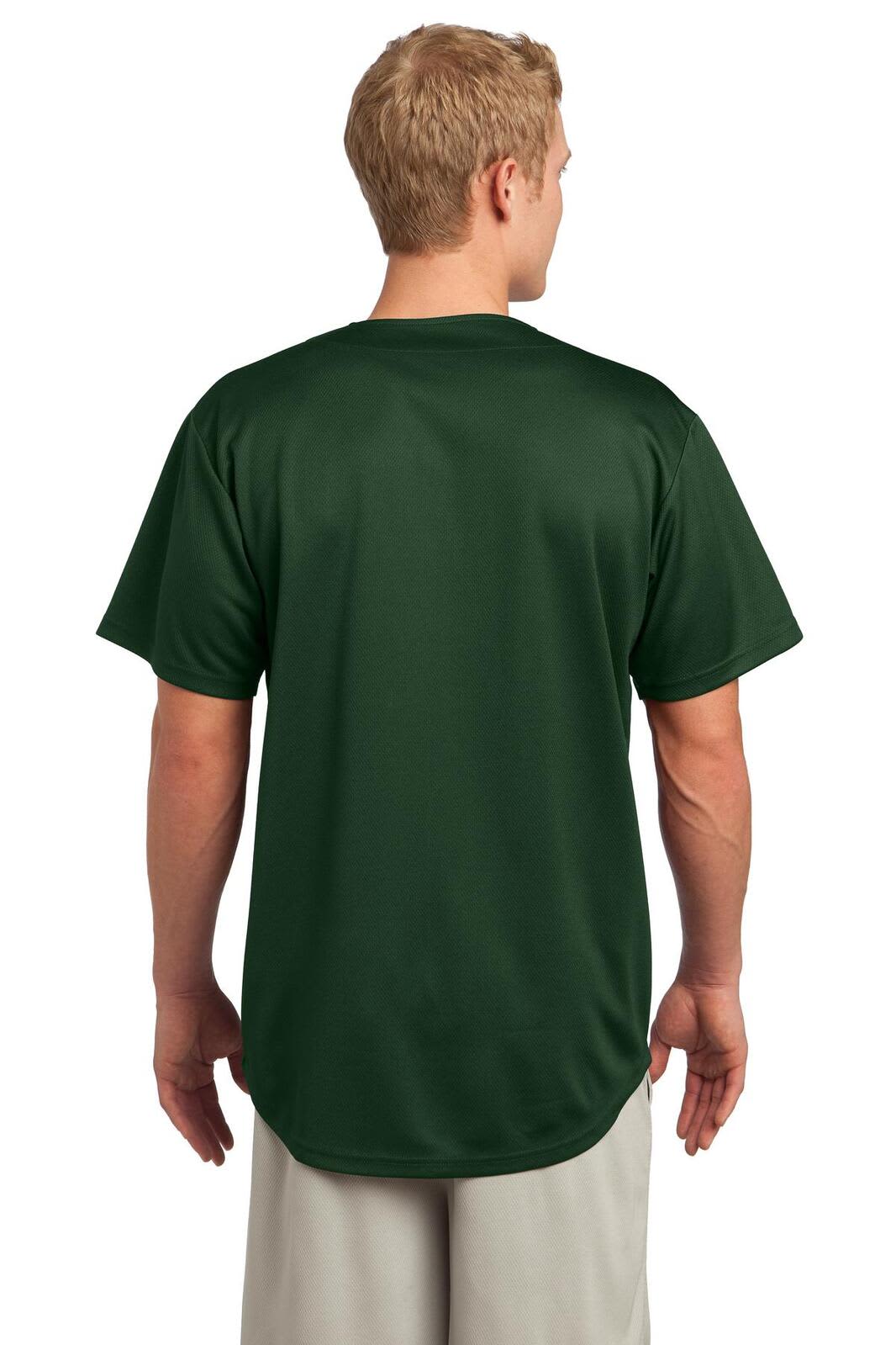 Sport-Tek PosiCharge Tough Mesh Full-Button Jersey