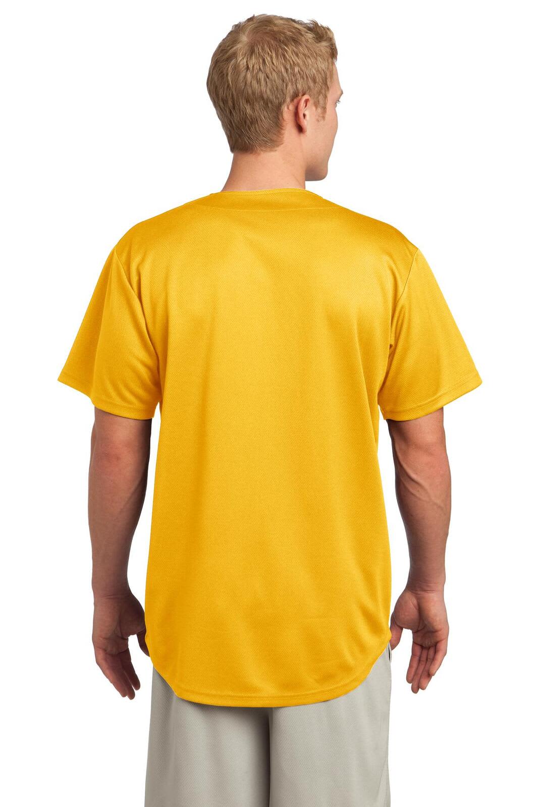 Sport-Tek PosiCharge Tough Mesh Full-Button Jersey