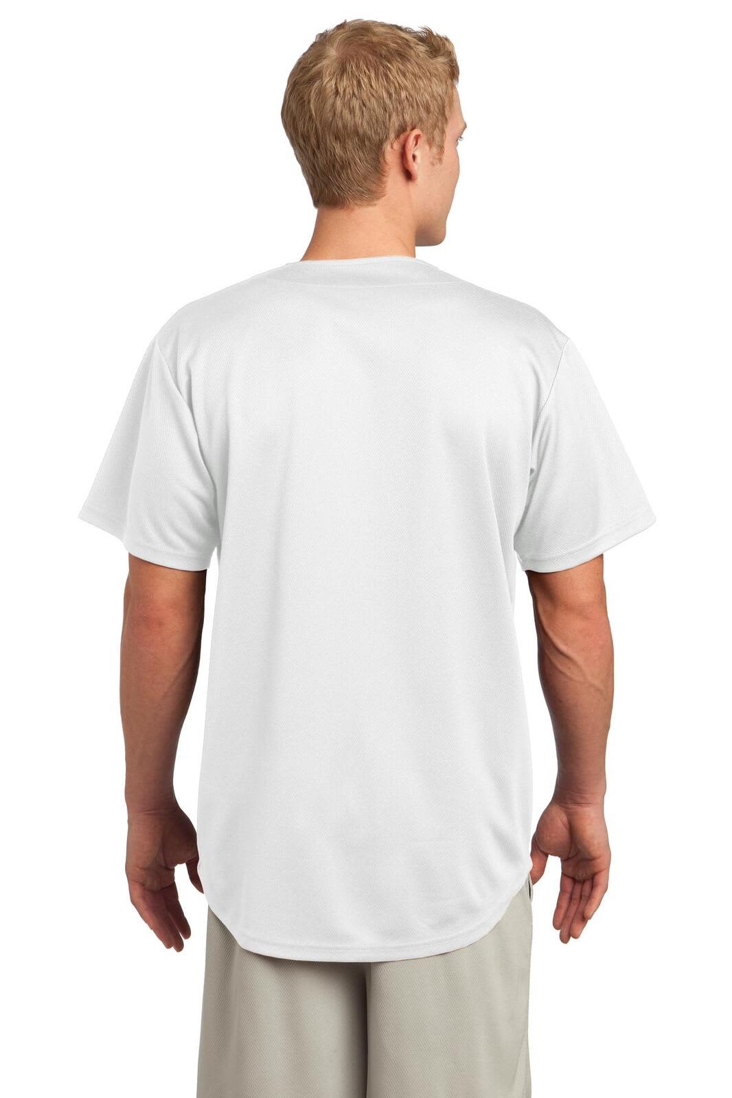Sport-Tek PosiCharge Tough Mesh Full-Button Jersey