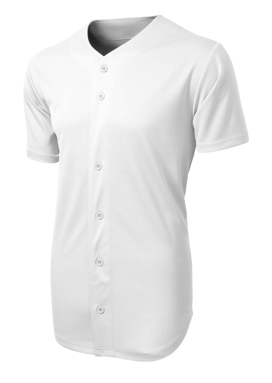 Sport-Tek PosiCharge Tough Mesh Full-Button Jersey