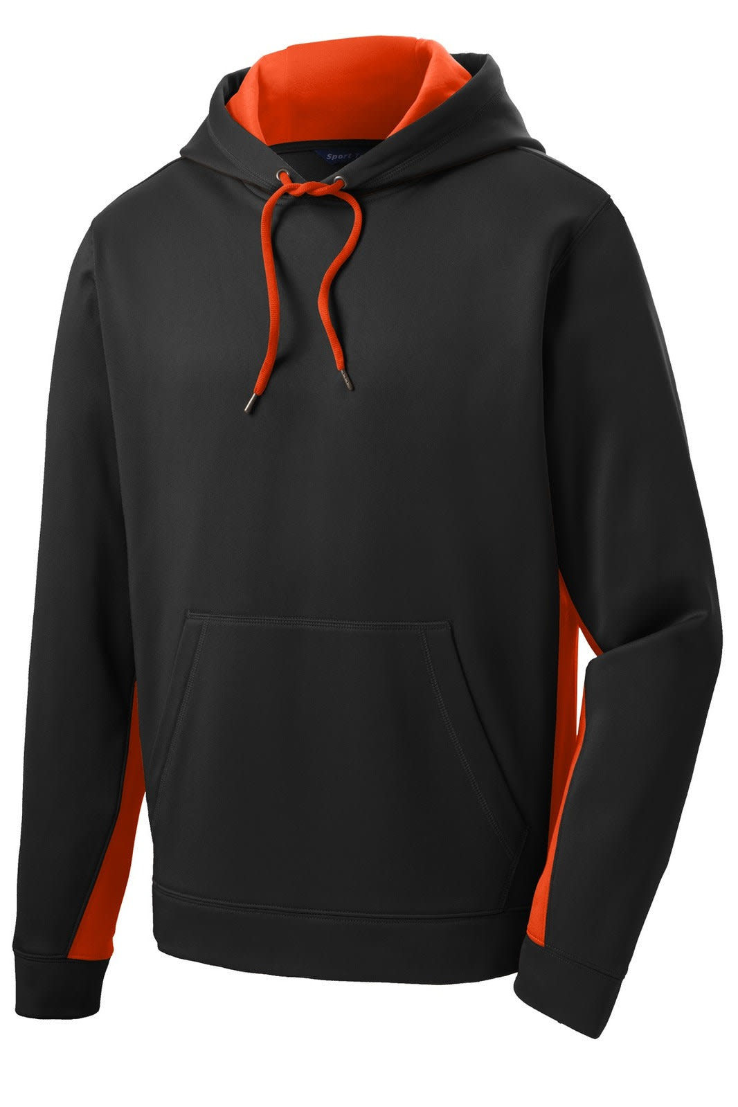 Sport-Tek Sport-Wick Fleece Colorblock Hooded Pullover