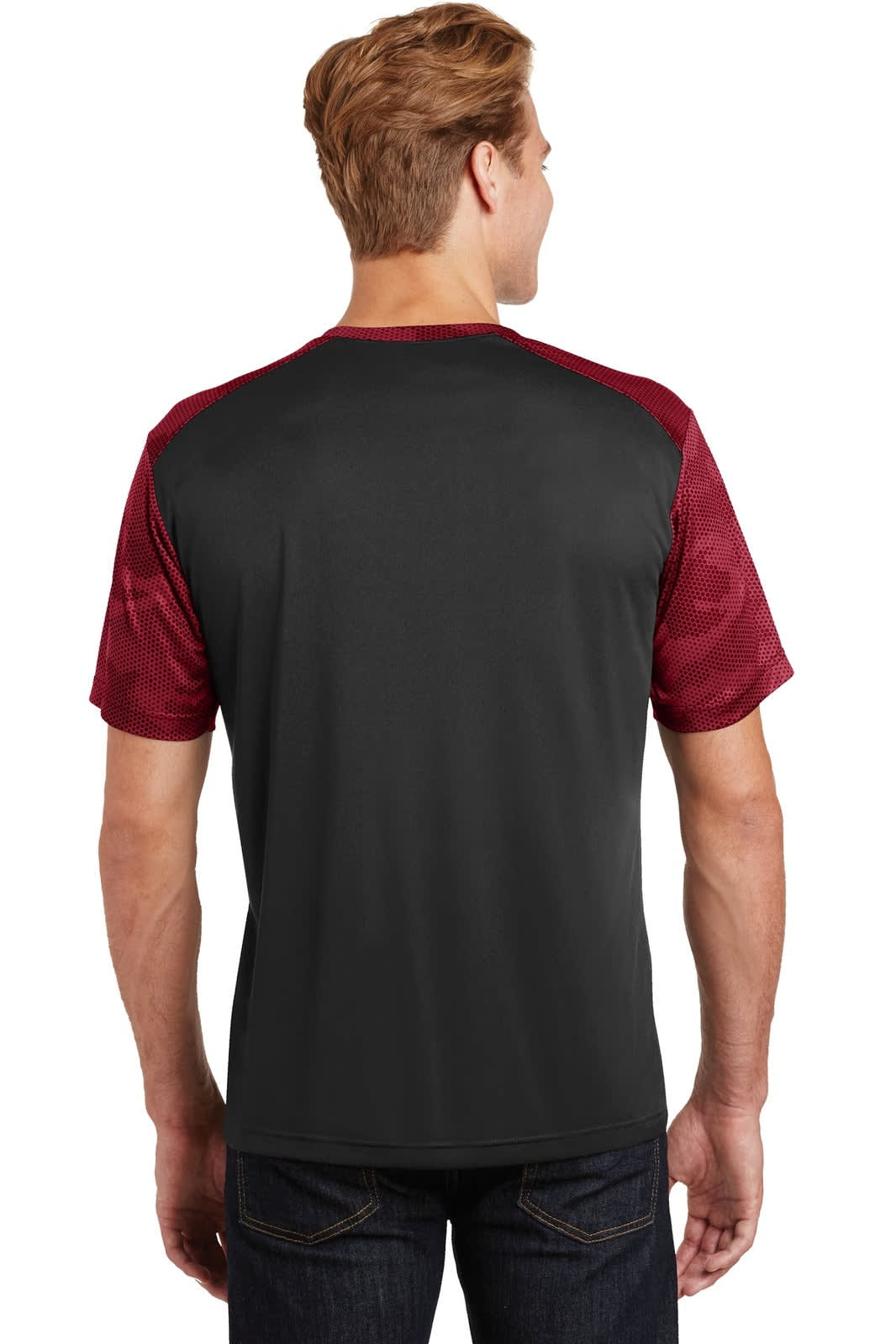 Sport-Tek CamoHex Colorblock Tee