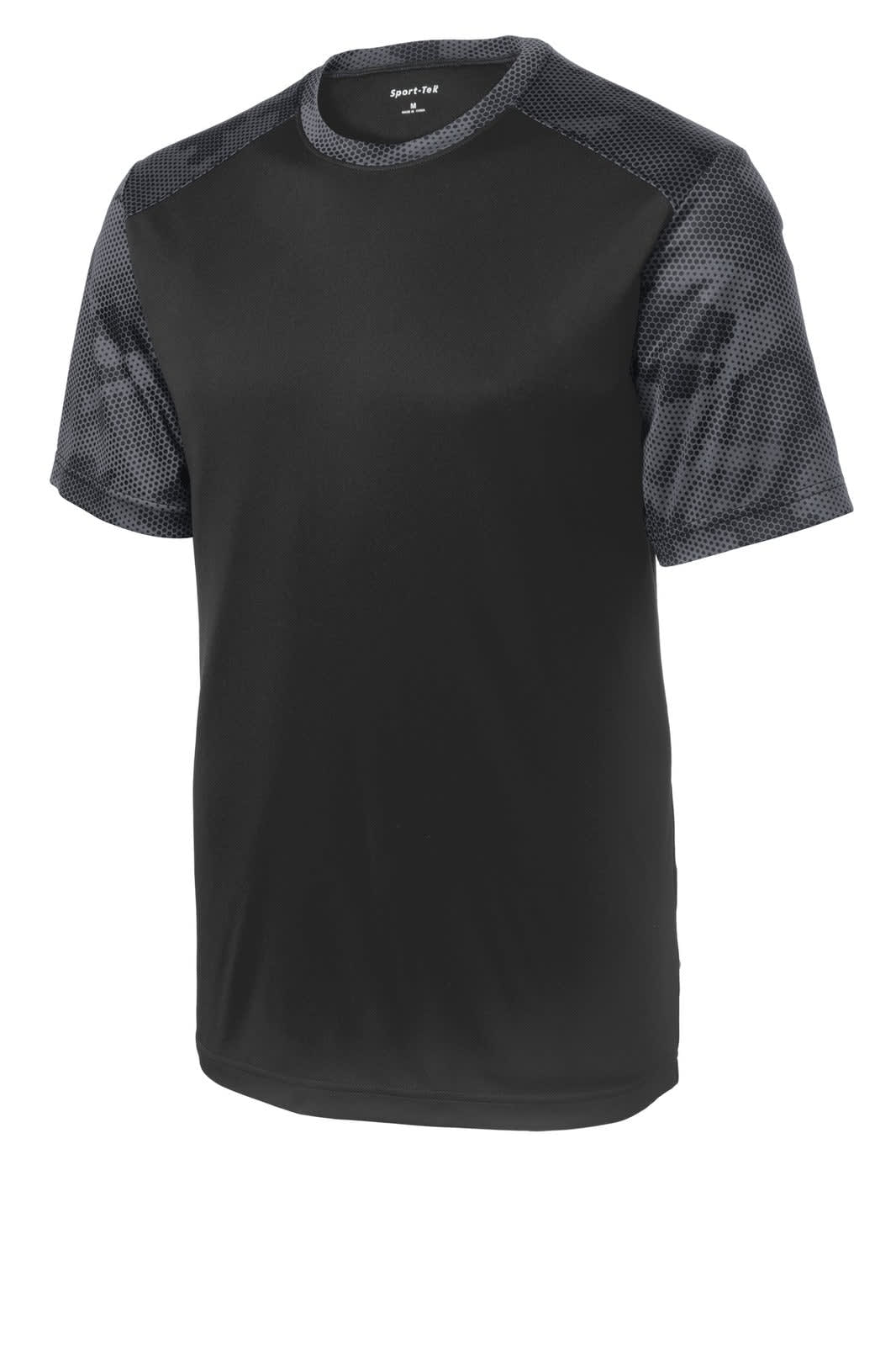 Sport-Tek CamoHex Colorblock Tee