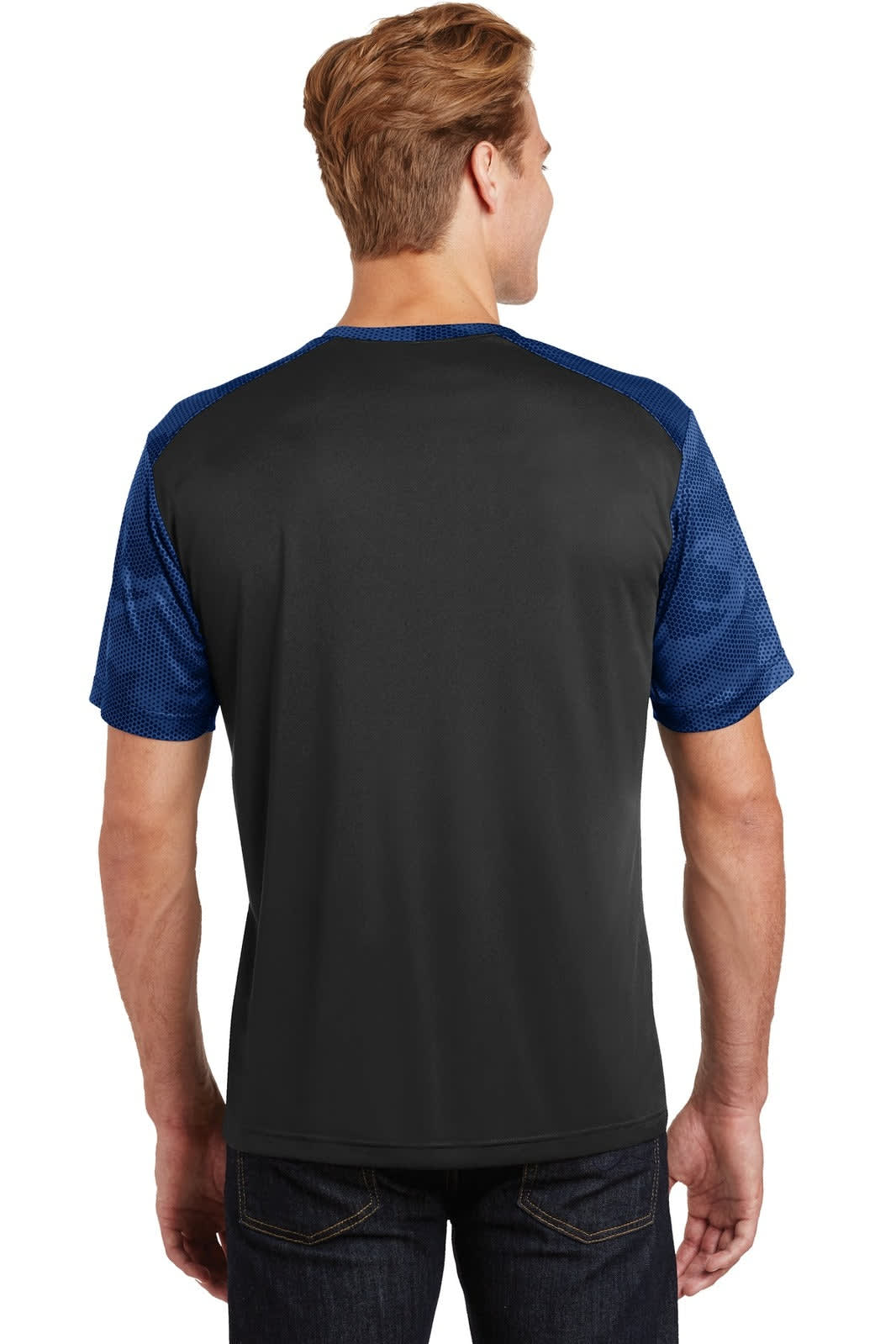 Sport-Tek CamoHex Colorblock Tee