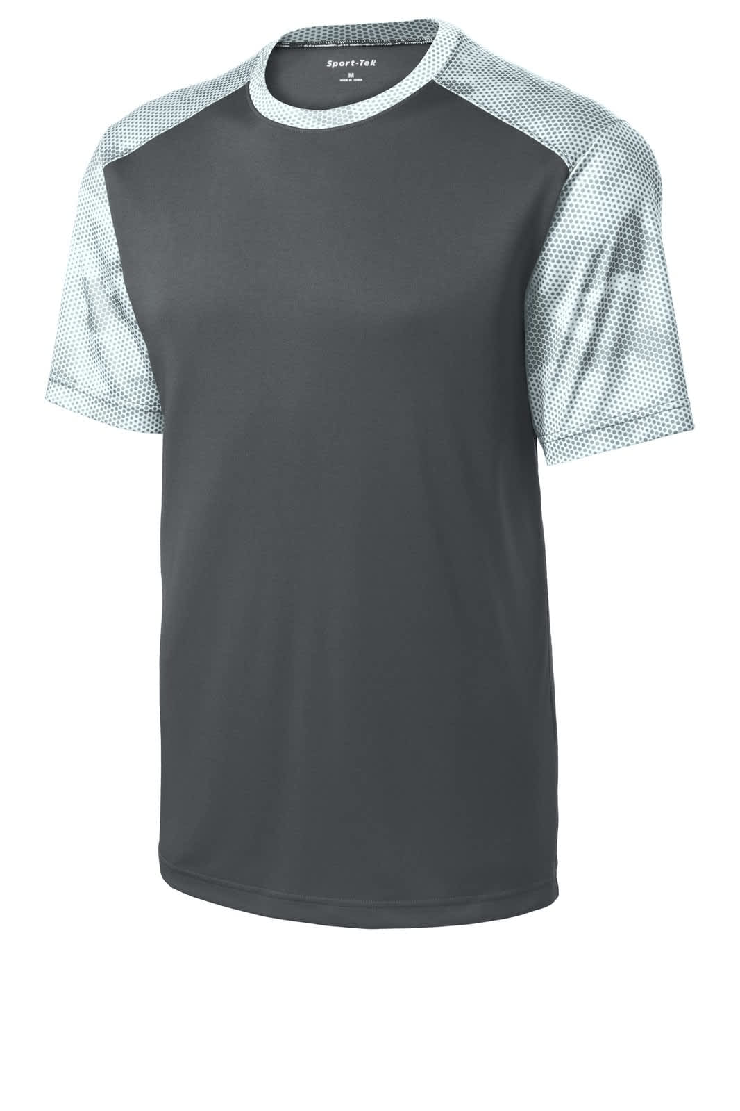 Sport-Tek CamoHex Colorblock Tee