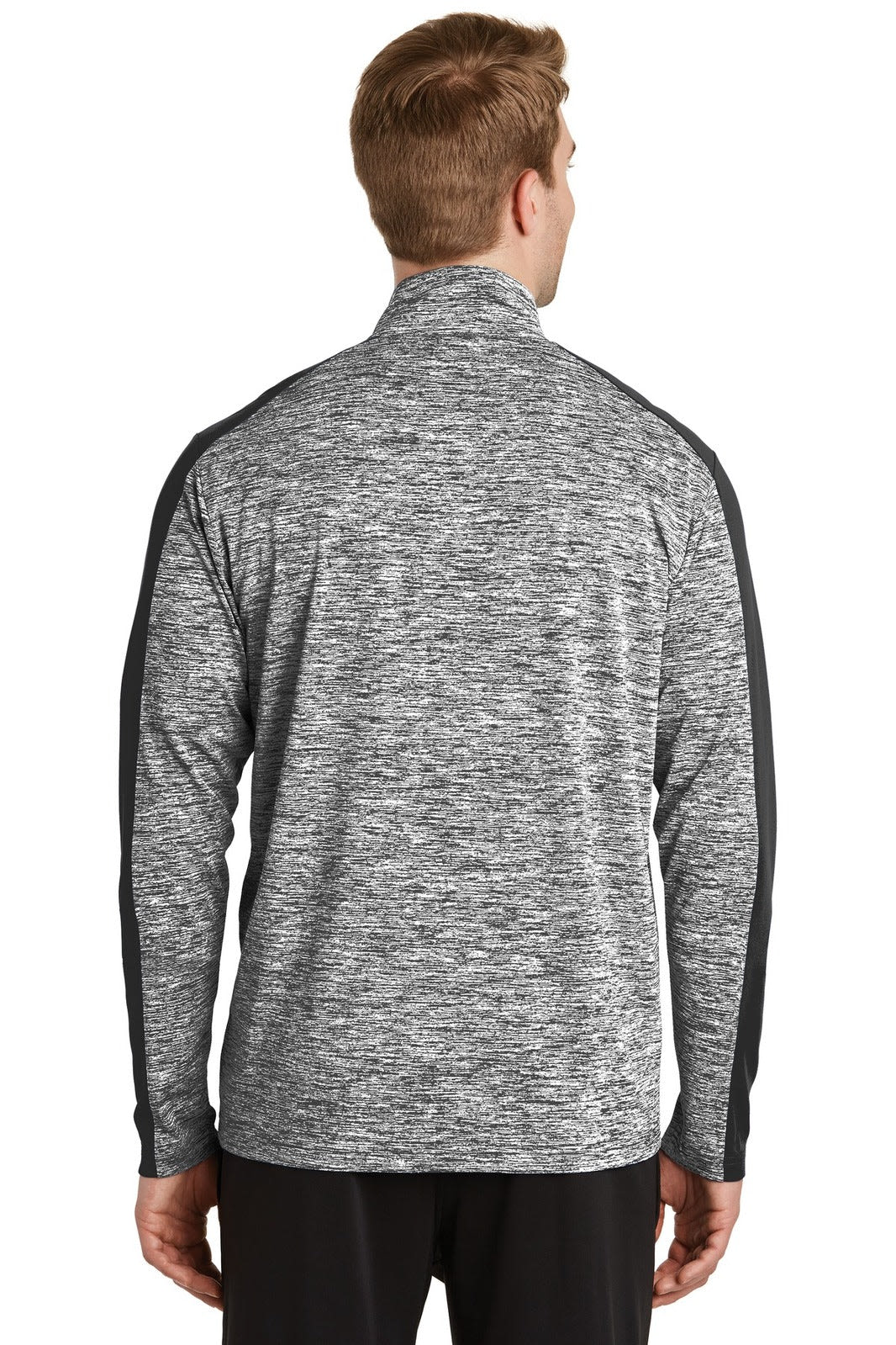 Sport-Tek PosiCharge Electric Heather Colorblock 1/4-Zip Pullover