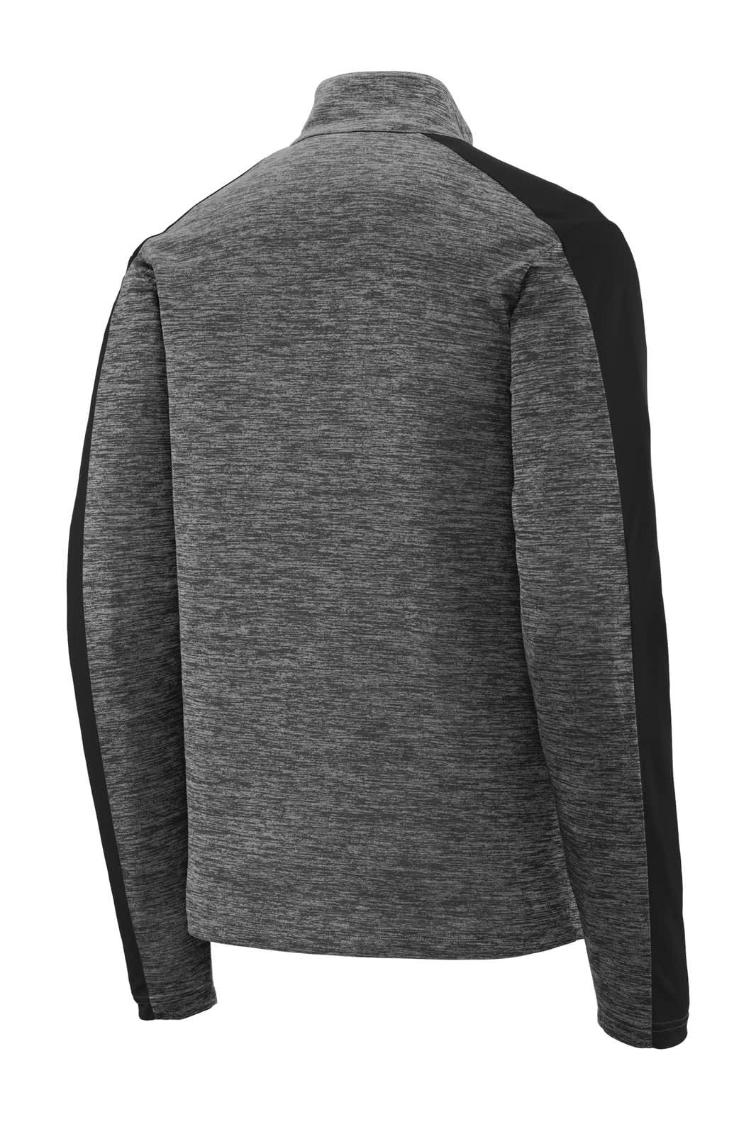 Sport-Tek PosiCharge Electric Heather Colorblock 1/4-Zip Pullover
