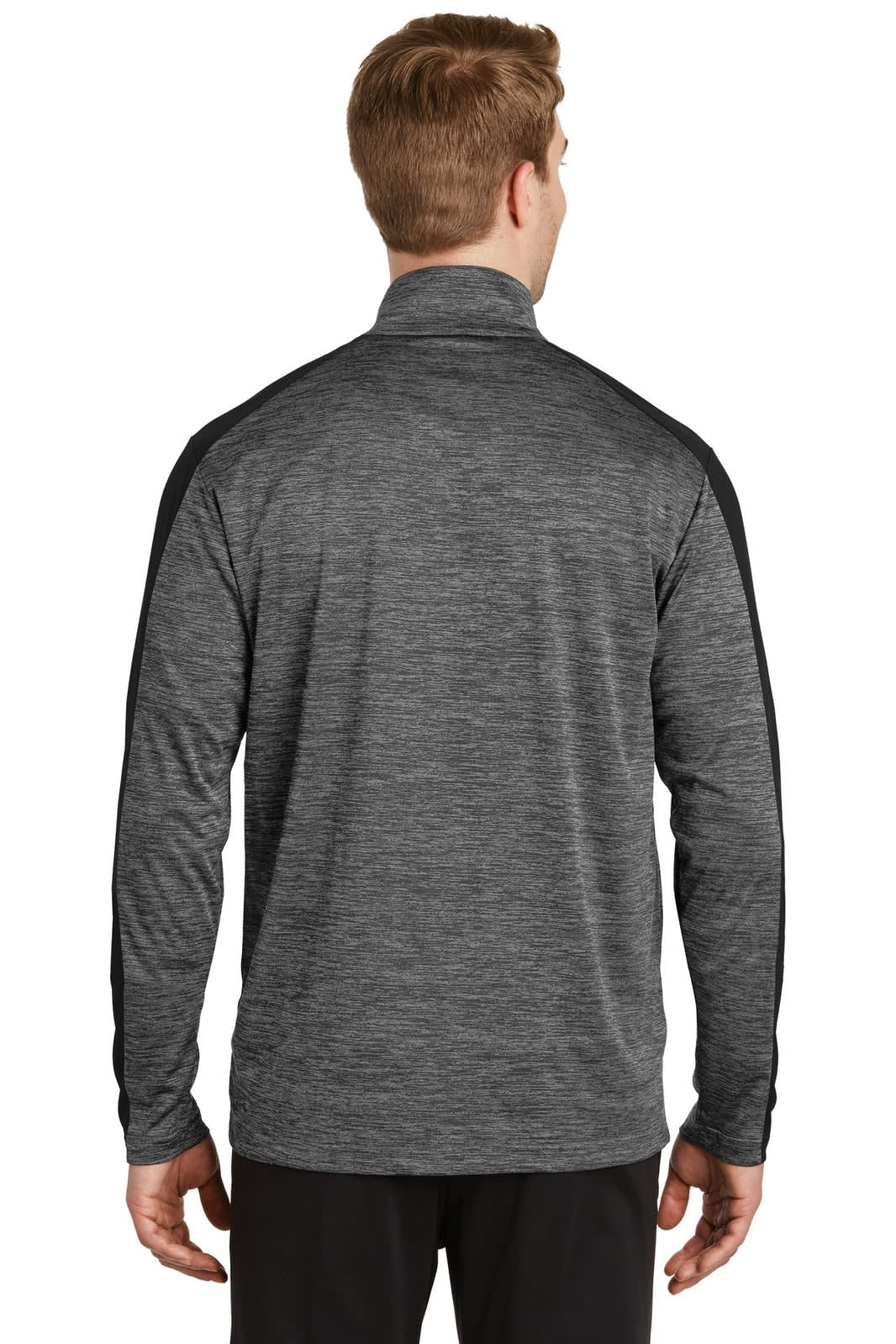 Sport-Tek PosiCharge Electric Heather Colorblock 1/4-Zip Pullover