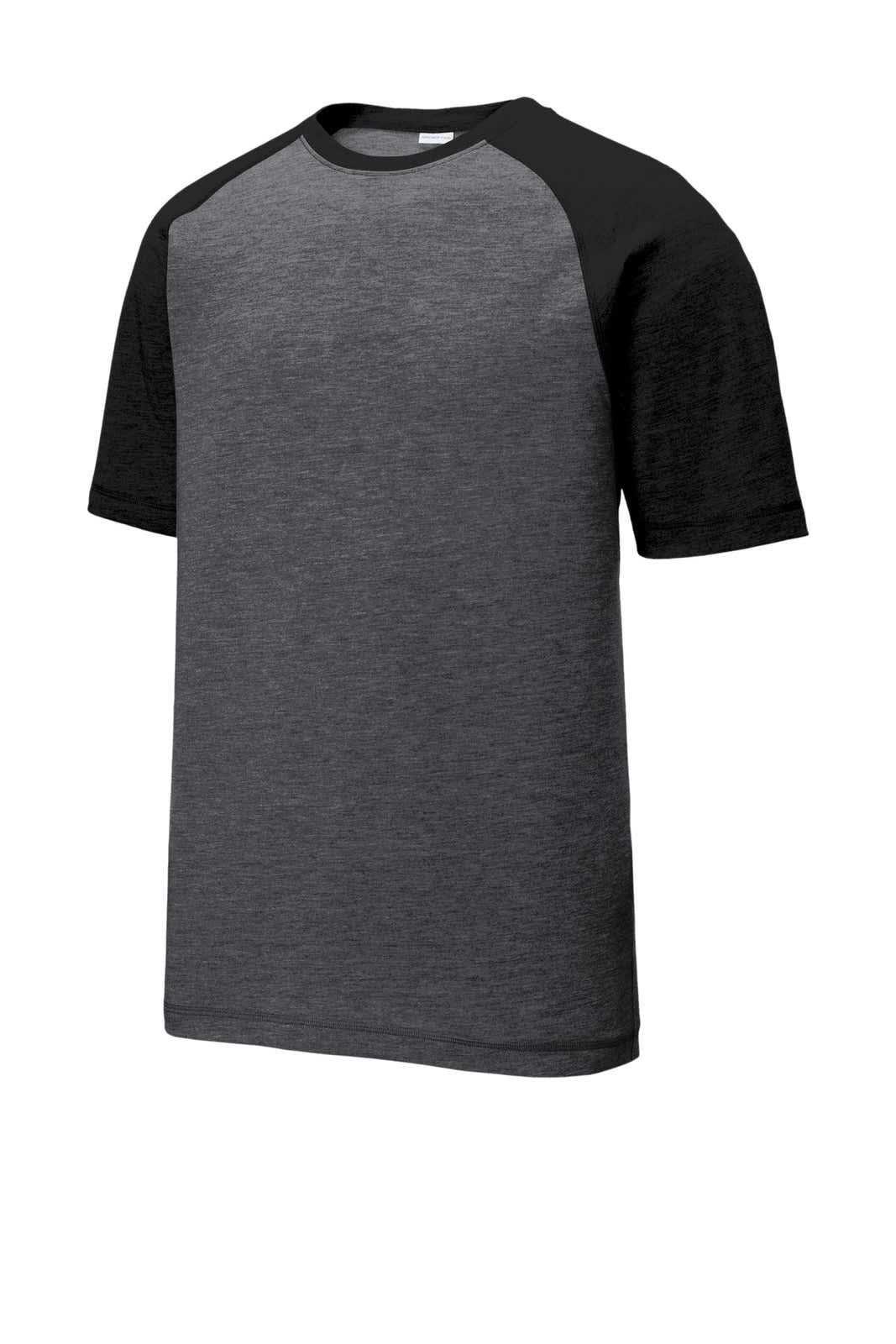 Sport-Tek  PosiCharge  Tri-Blend Wicking Raglan Tee